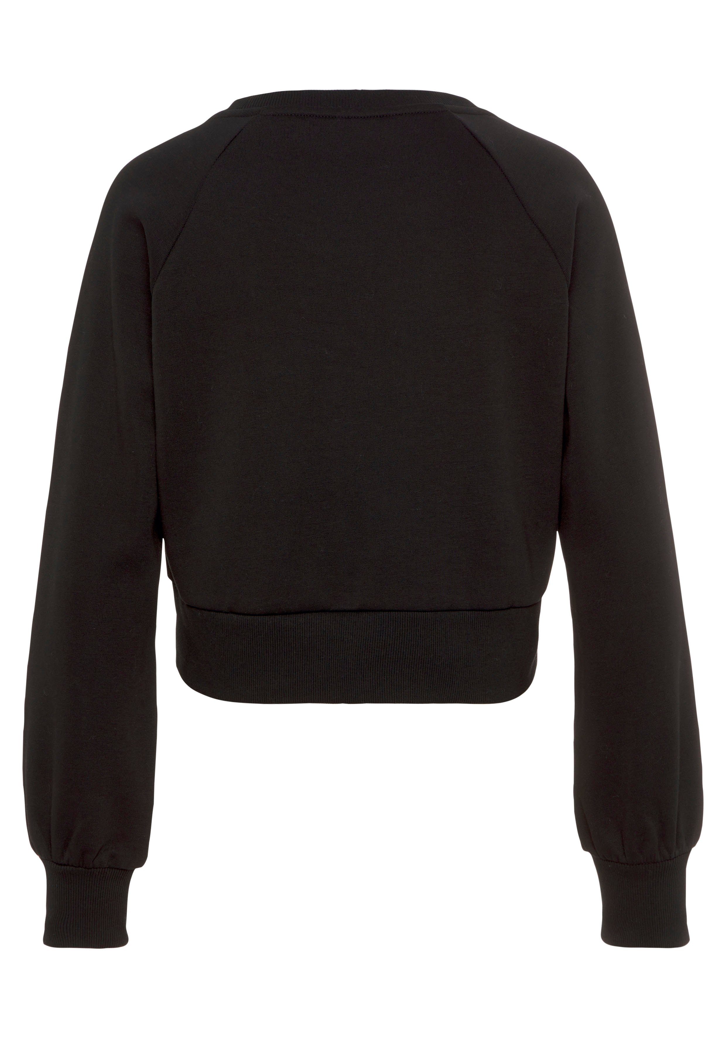LSCN by LASCANA Sweatshirt met decoratieve stiksels, loungepak