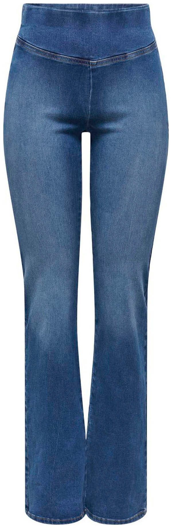 Only Bootcut jeans ONLROYAL MID WAIST FLARED LEGGING DNM