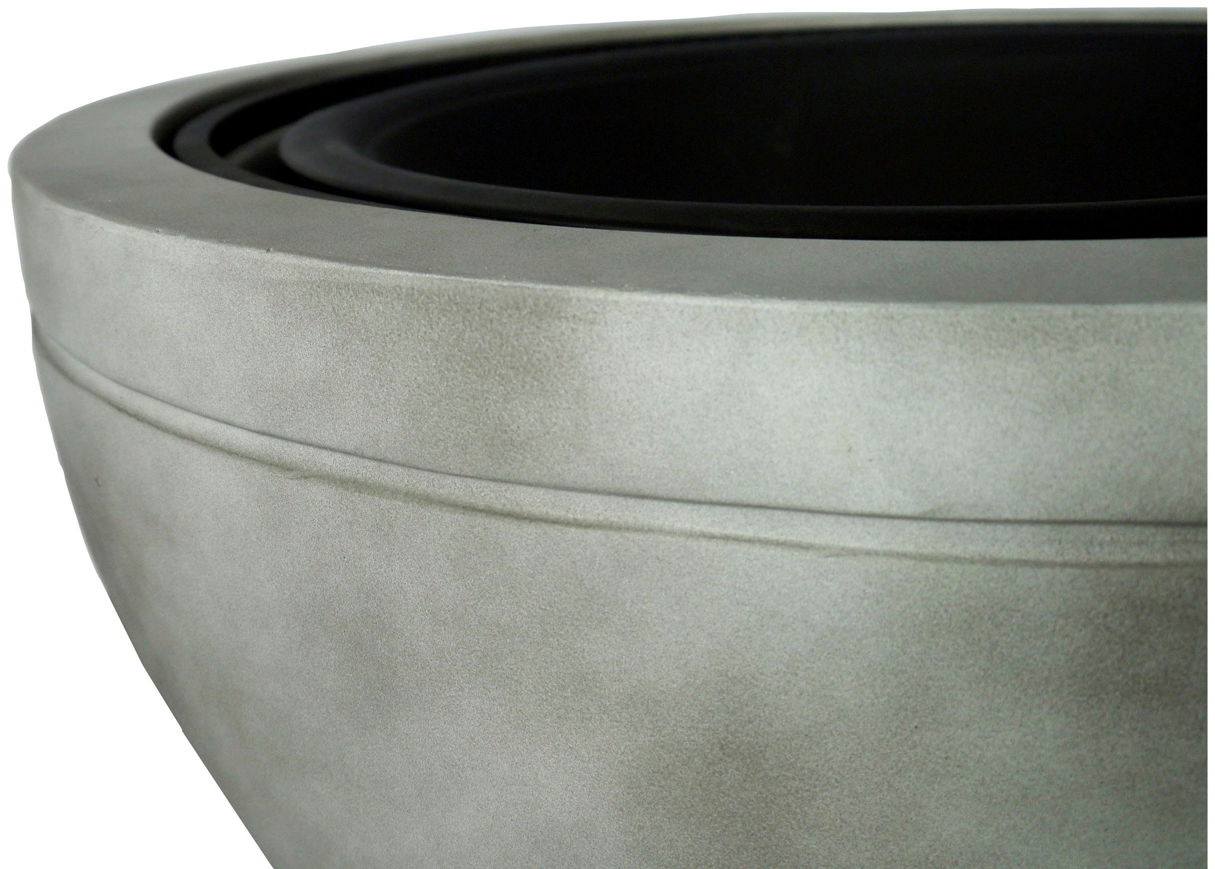 Buschbeck Vuurschaal Madrid 60 grijs ØxH: 60x51 cm, met grillfunctie