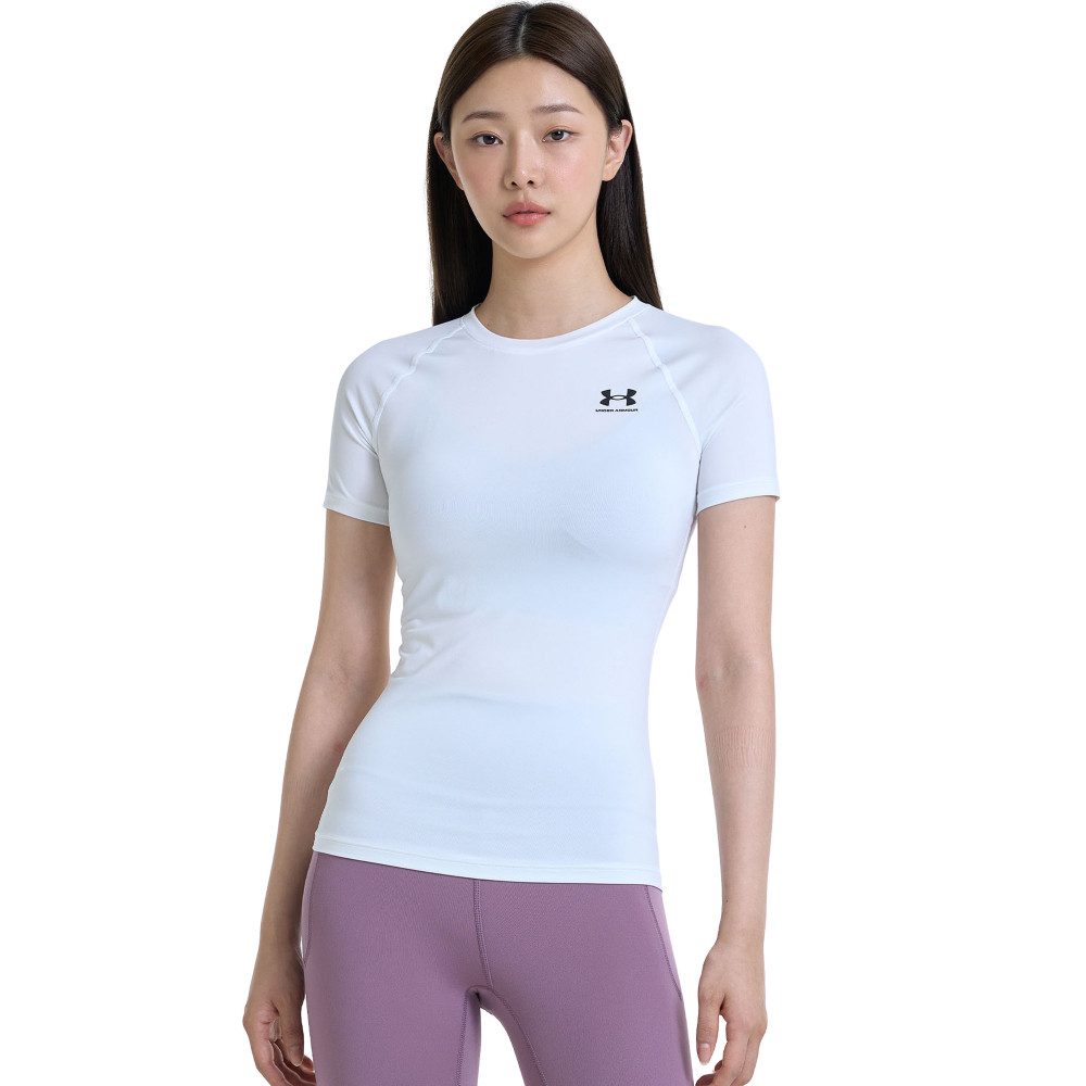 Under Armour® Trainingsshirt HeatGear® Korte Mouw Compressie Shirt voor