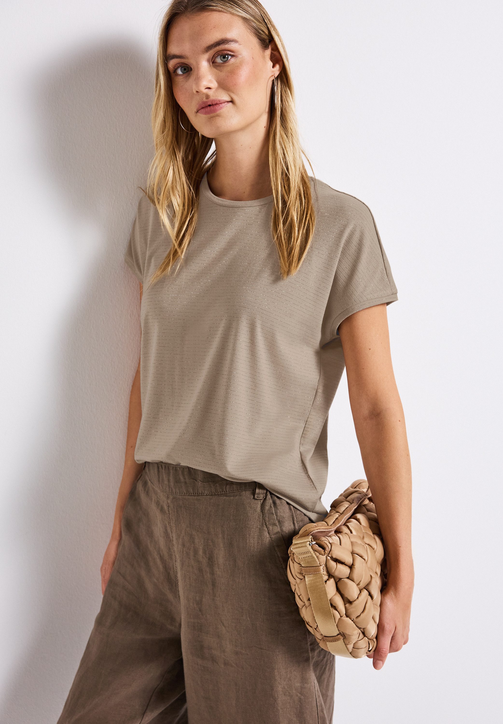 STREET ONE Shirt met ronde hals