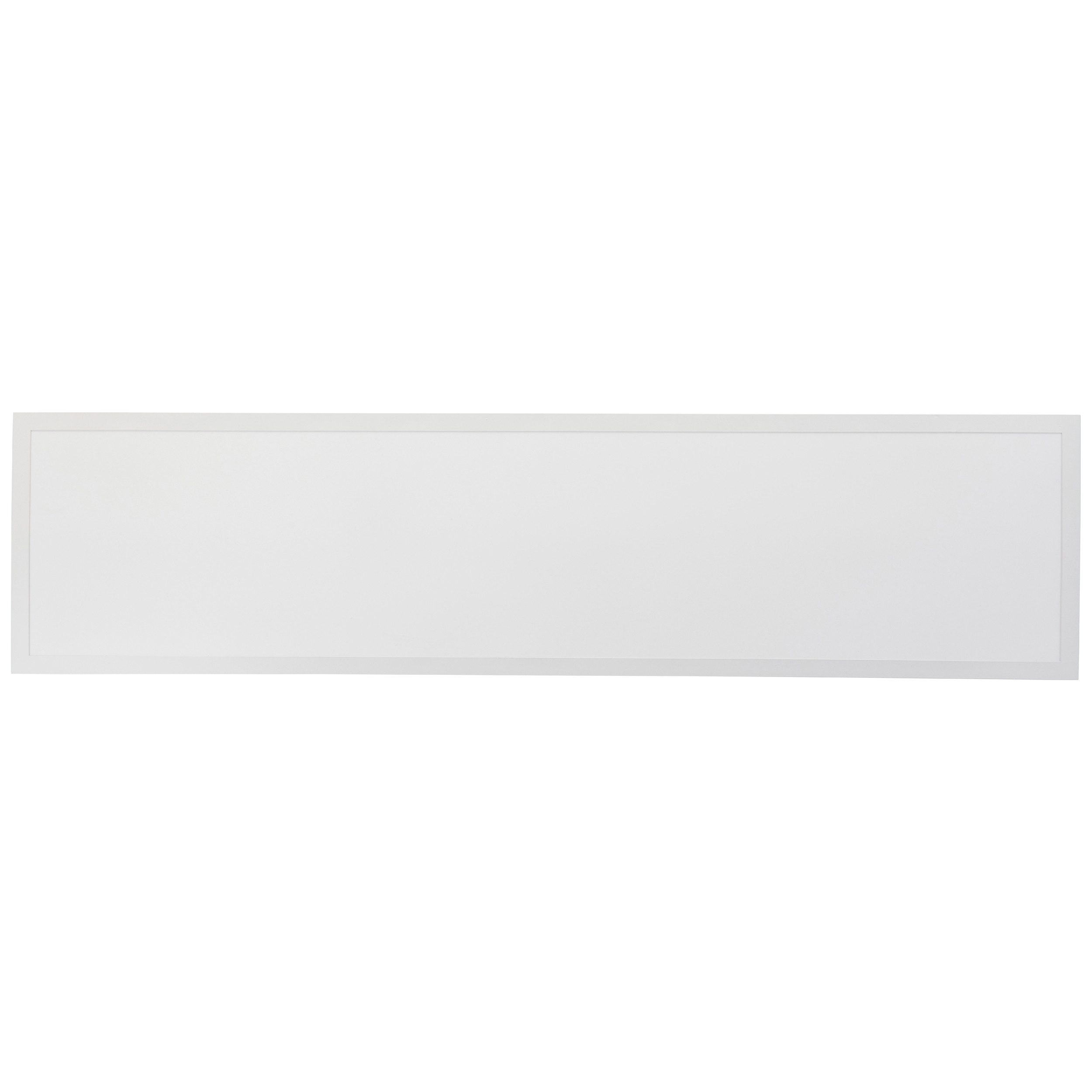 Brilliant Leuchten Led-plafondlamp Briston LED plafondopbouw-paneel, 120x30 cm, 4600 lm, 4000 K, aluminium