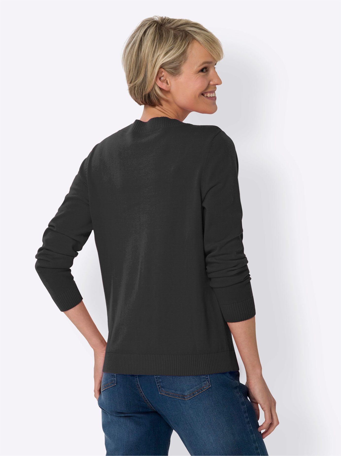 Classic Basics Gebreide Trui met lange mouwen