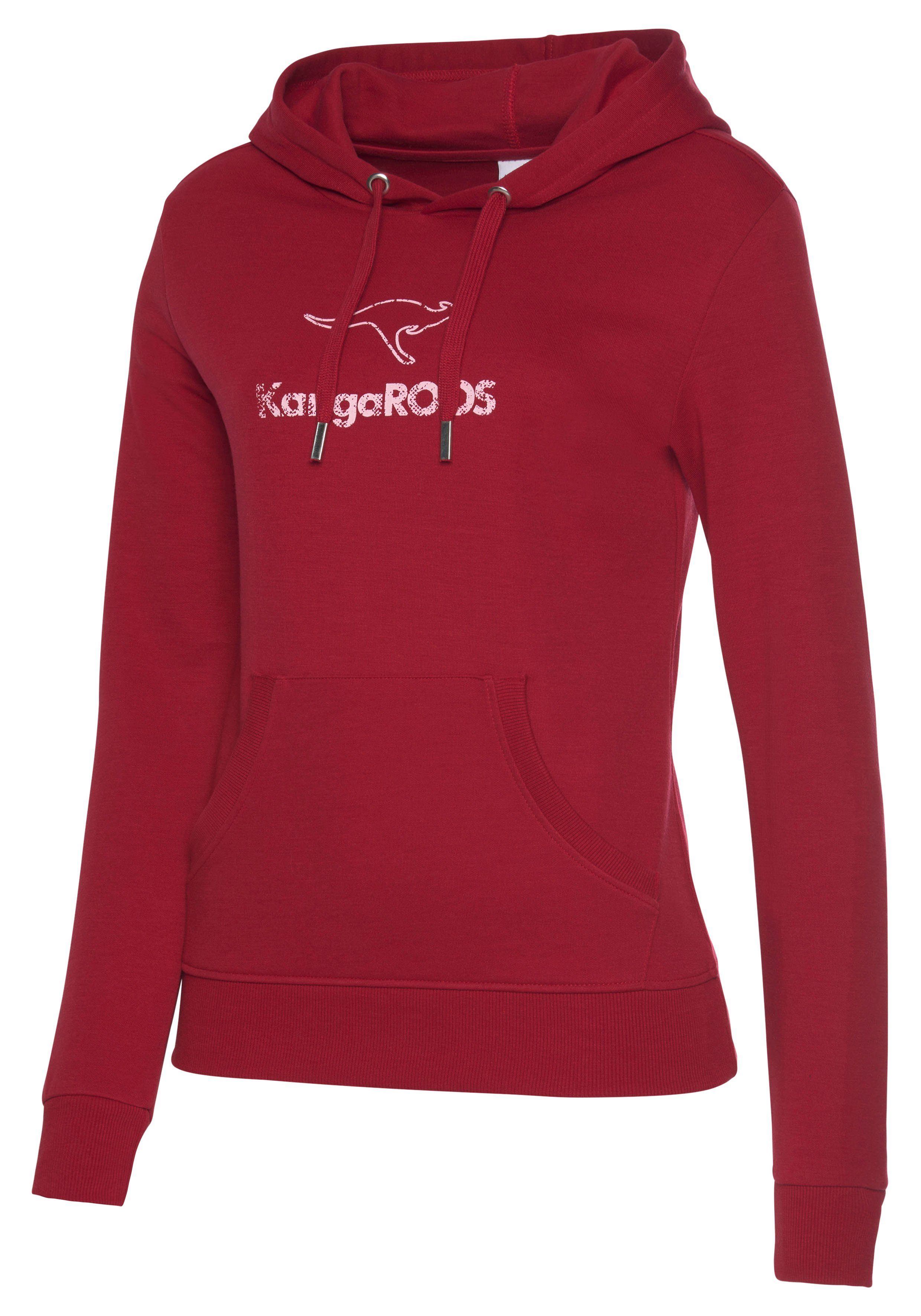 KangaROOS Hoodie met kangoeroezak, loungewear, loungepak