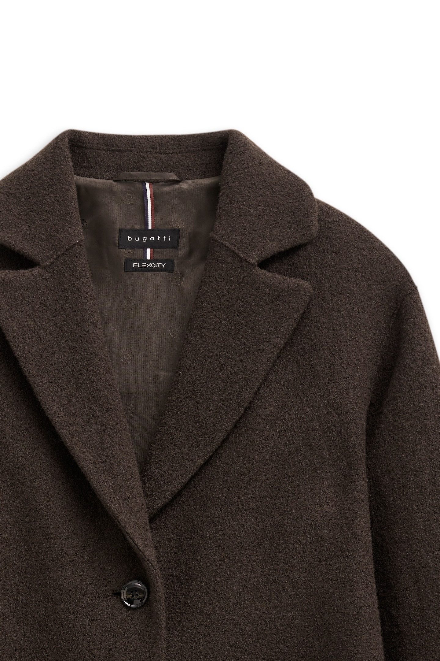 Bugatti Wollen jas Loose fit