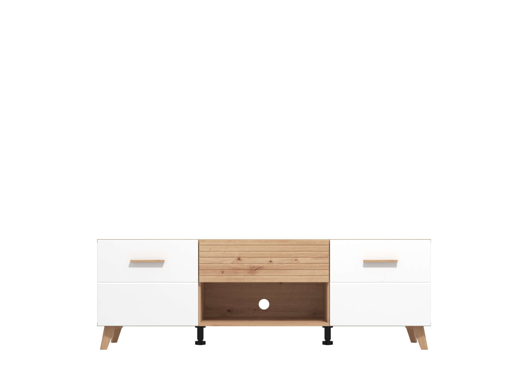 INOSIGN Tv-meubel Bretagna TV-Lowboard, TV-kast, TV-standaard, Breedte 150 cm