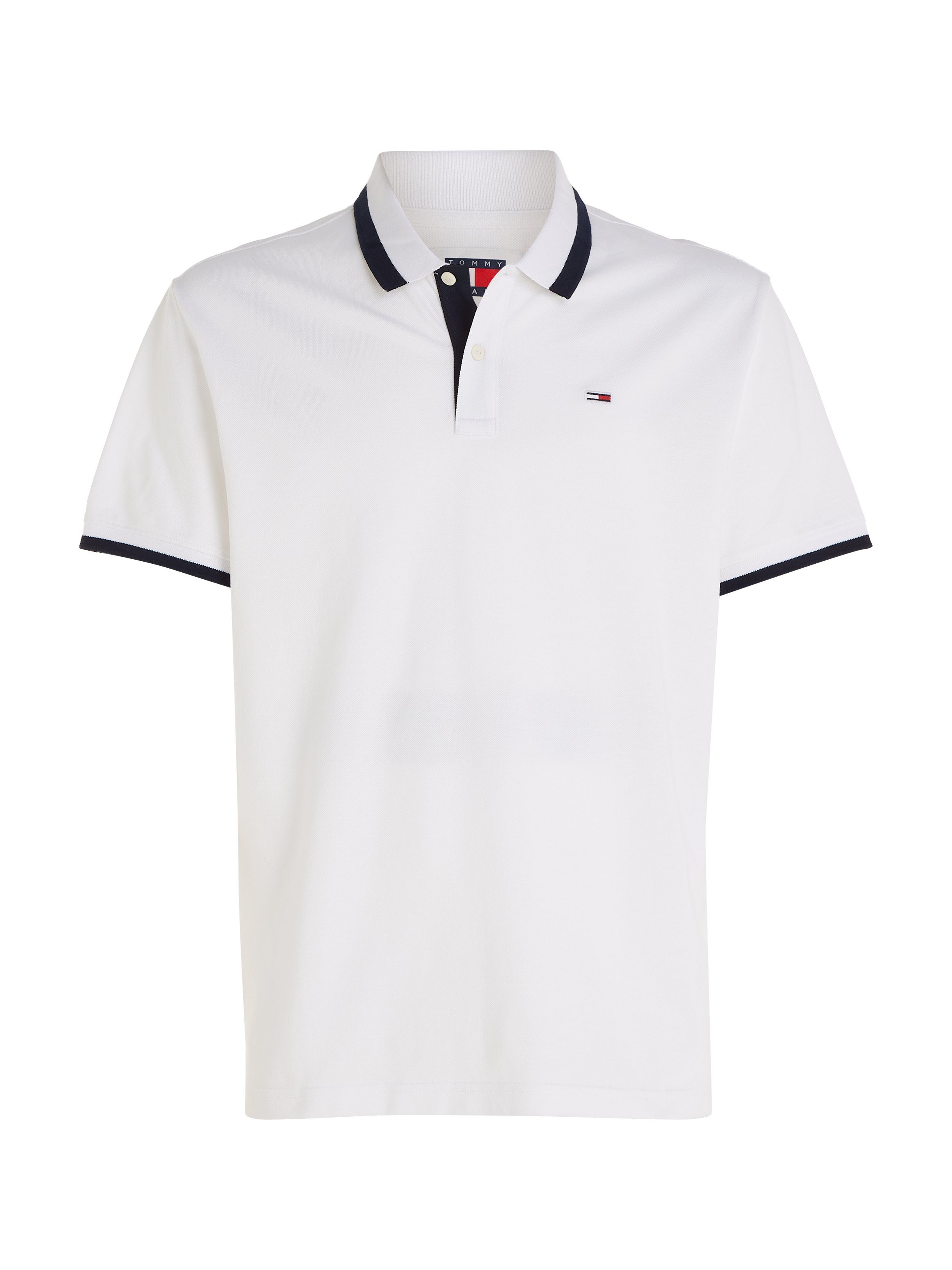 TOMMY JEANS Poloshirt TJM REG SOLID TIPPED POLO