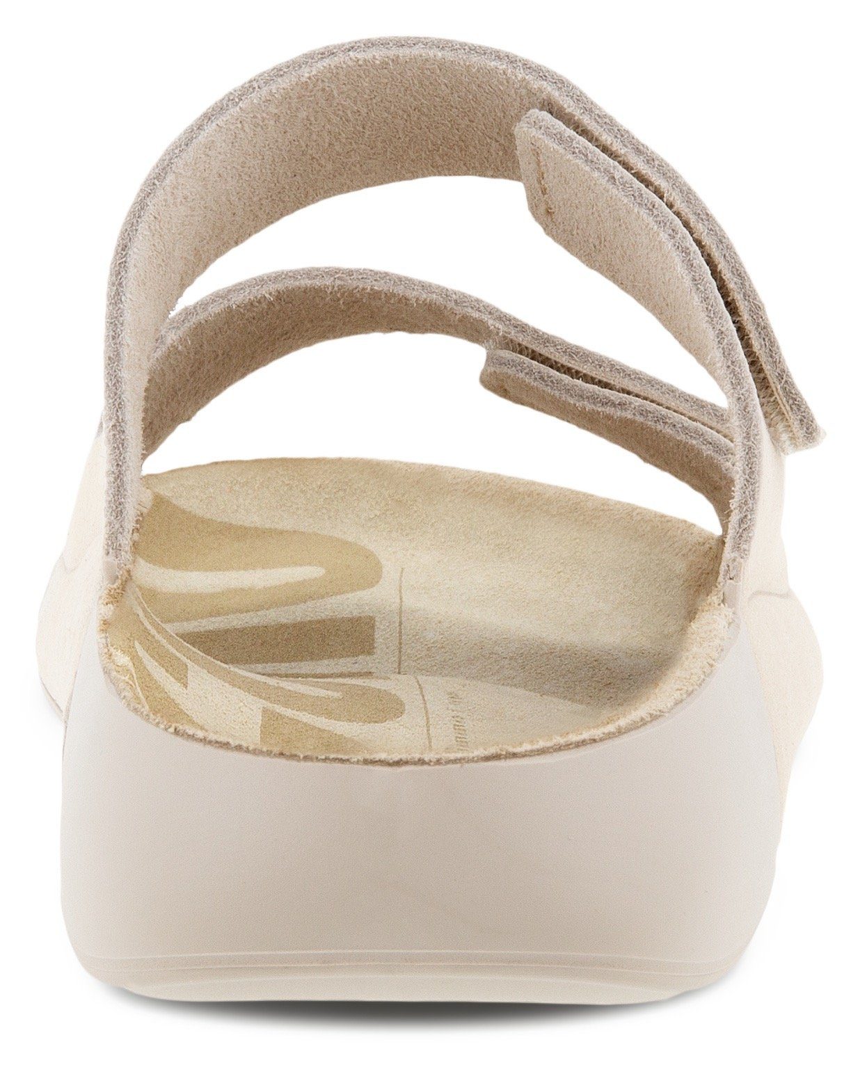 Ecco Slippers Cozmo W zomerschoen, slippers met twee klittenbandsluitingen