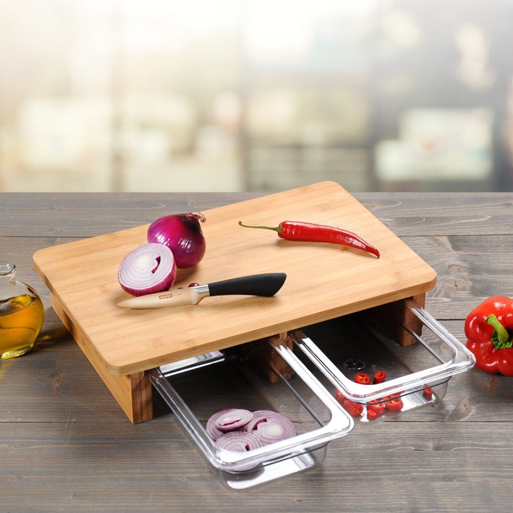KESPER for kitchen & home Snijplank Opvangschaal