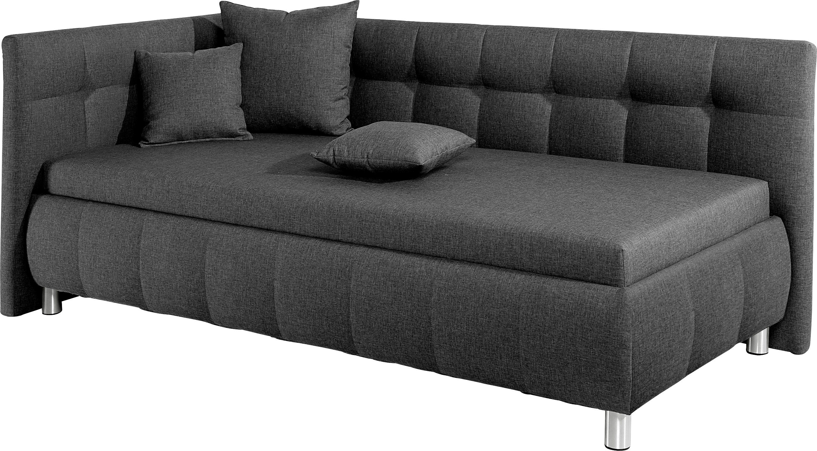 Maintal Bed Malea met bedkist, in 3 breedten, binnenvering- of bonell-matras ter keuze