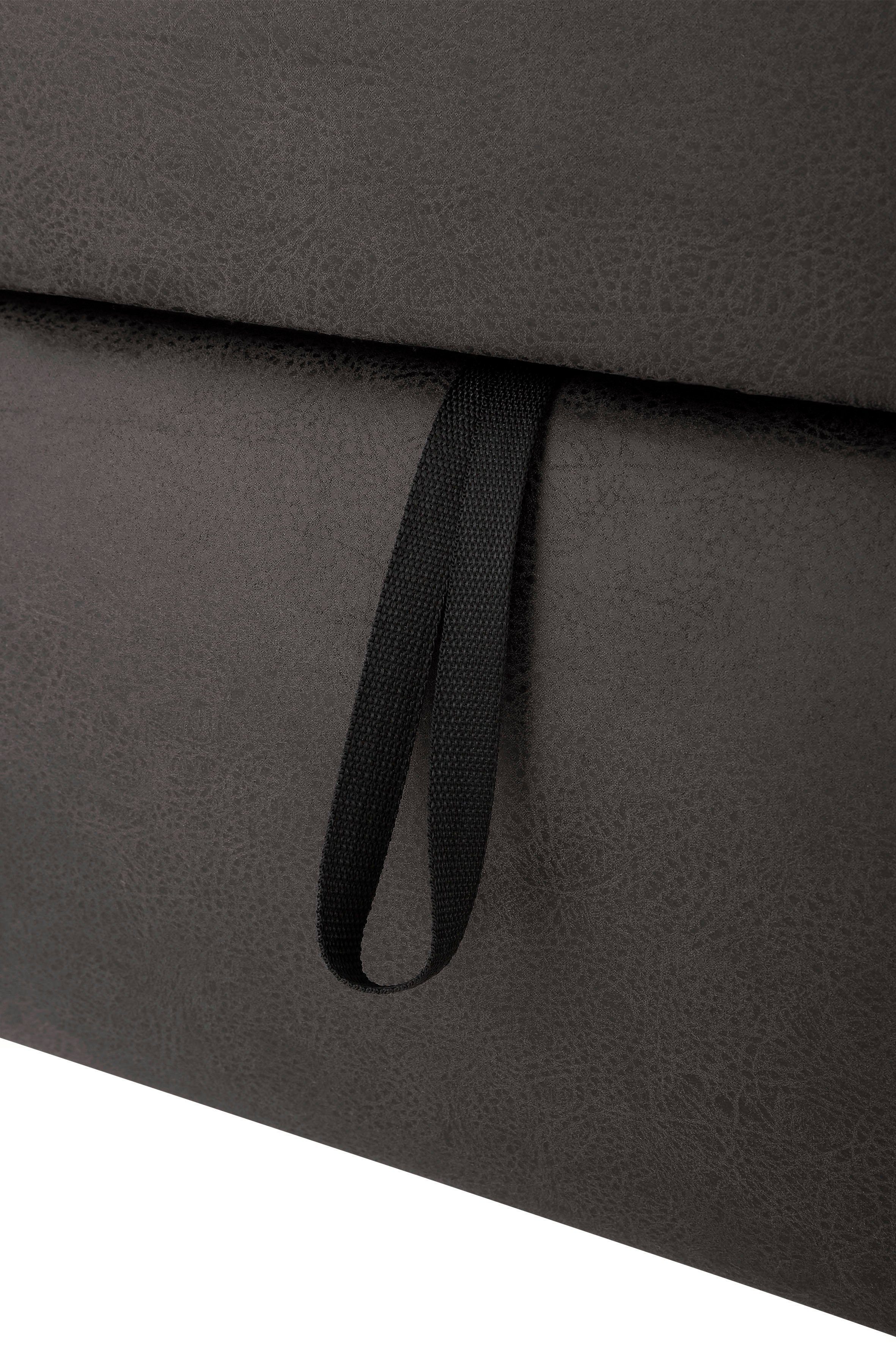 INOSIGN Hoekbank Avesa L-vorm Naar keuze met arm- en slaapfunctie, bxdxh: 275x211x80 cm