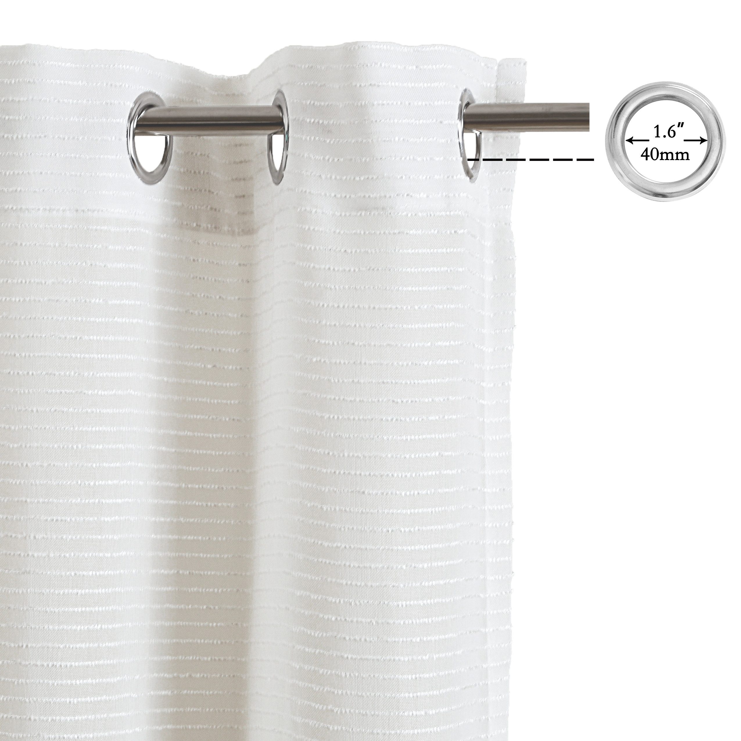 Home affaire Gordijn Authal Jacquard gordijn met chenille draad (1 stuk)