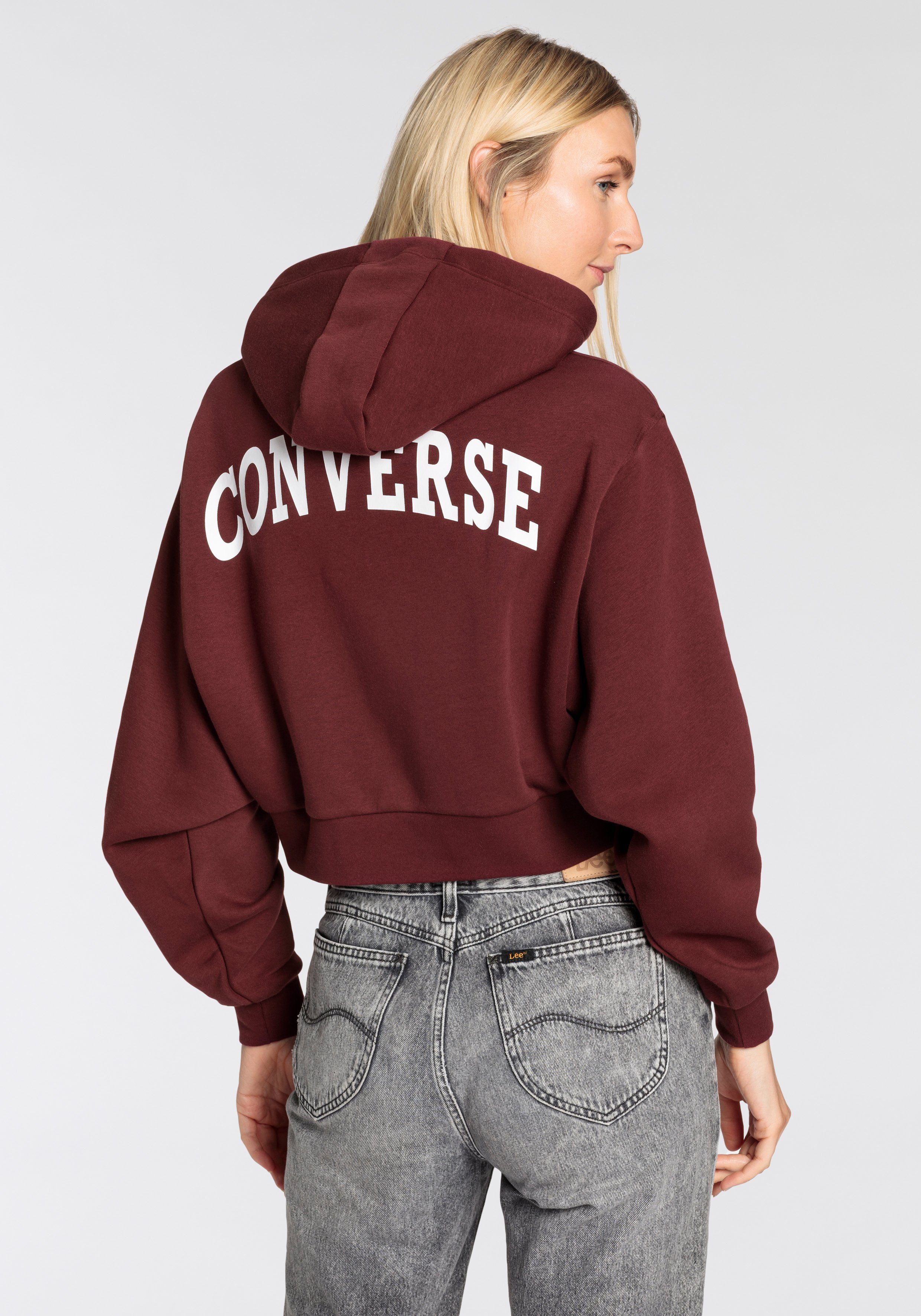 Converse Sweatvest WOMEN'S CONVERSE RETRO FULL-ZIP HOODIE (1-delig)