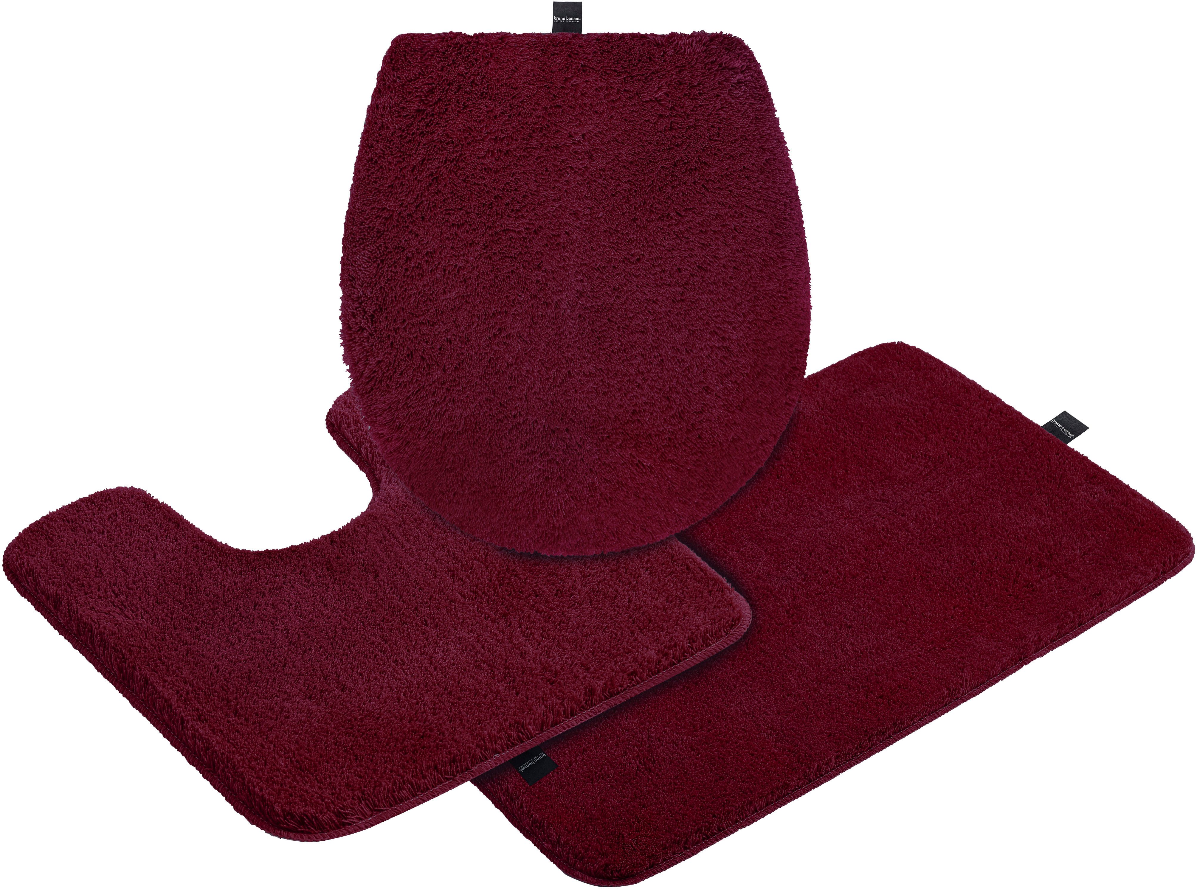 Bruno Banani Badmat Lana, badmat, badkamer tapijt Badmat, badmatten, unikleur, ook als 3-delige set & rond
