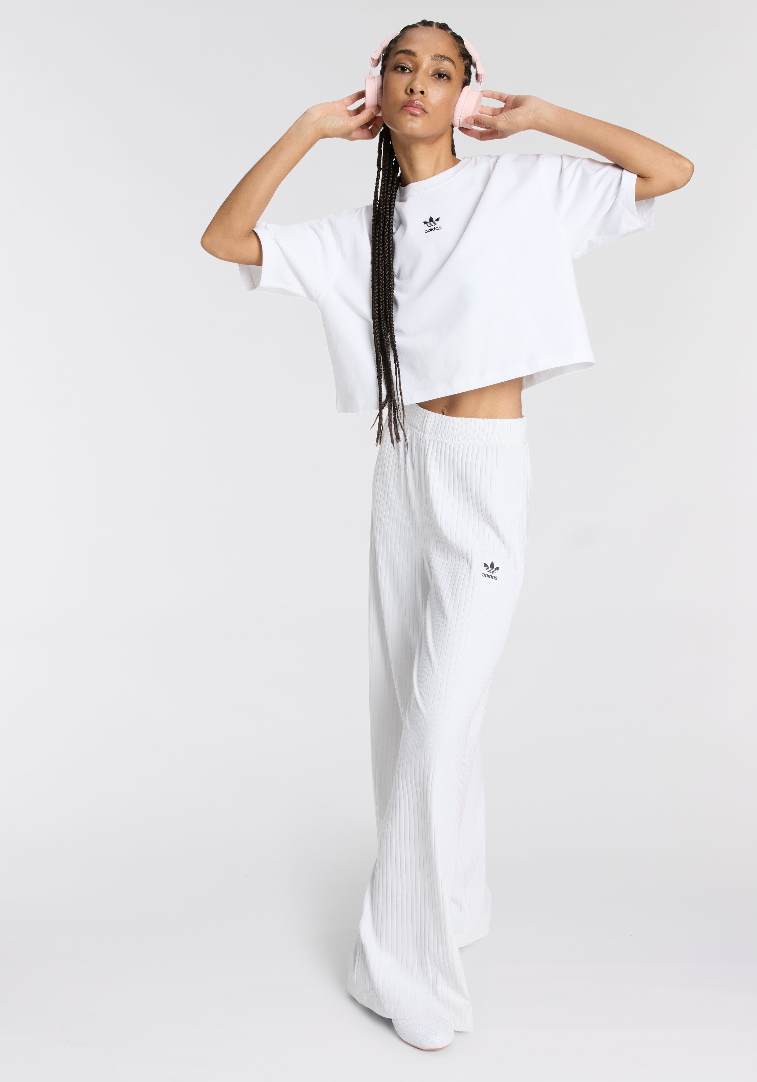 adidas Originals T-shirt ESS CROP TEE