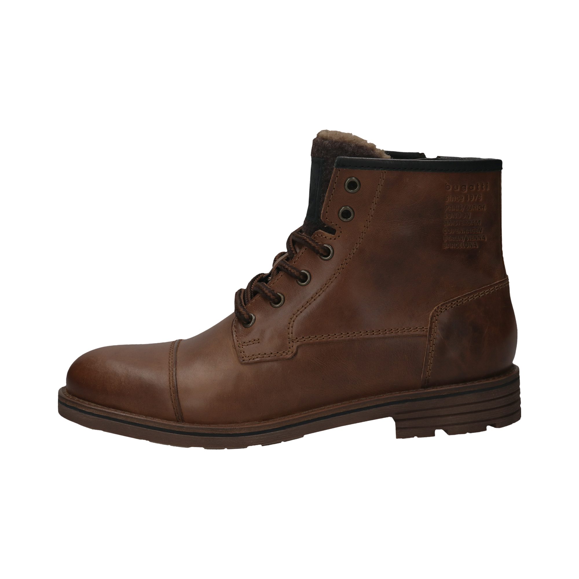 Bugatti Winterlaarzen Laarzen, veterboots met warmvoering