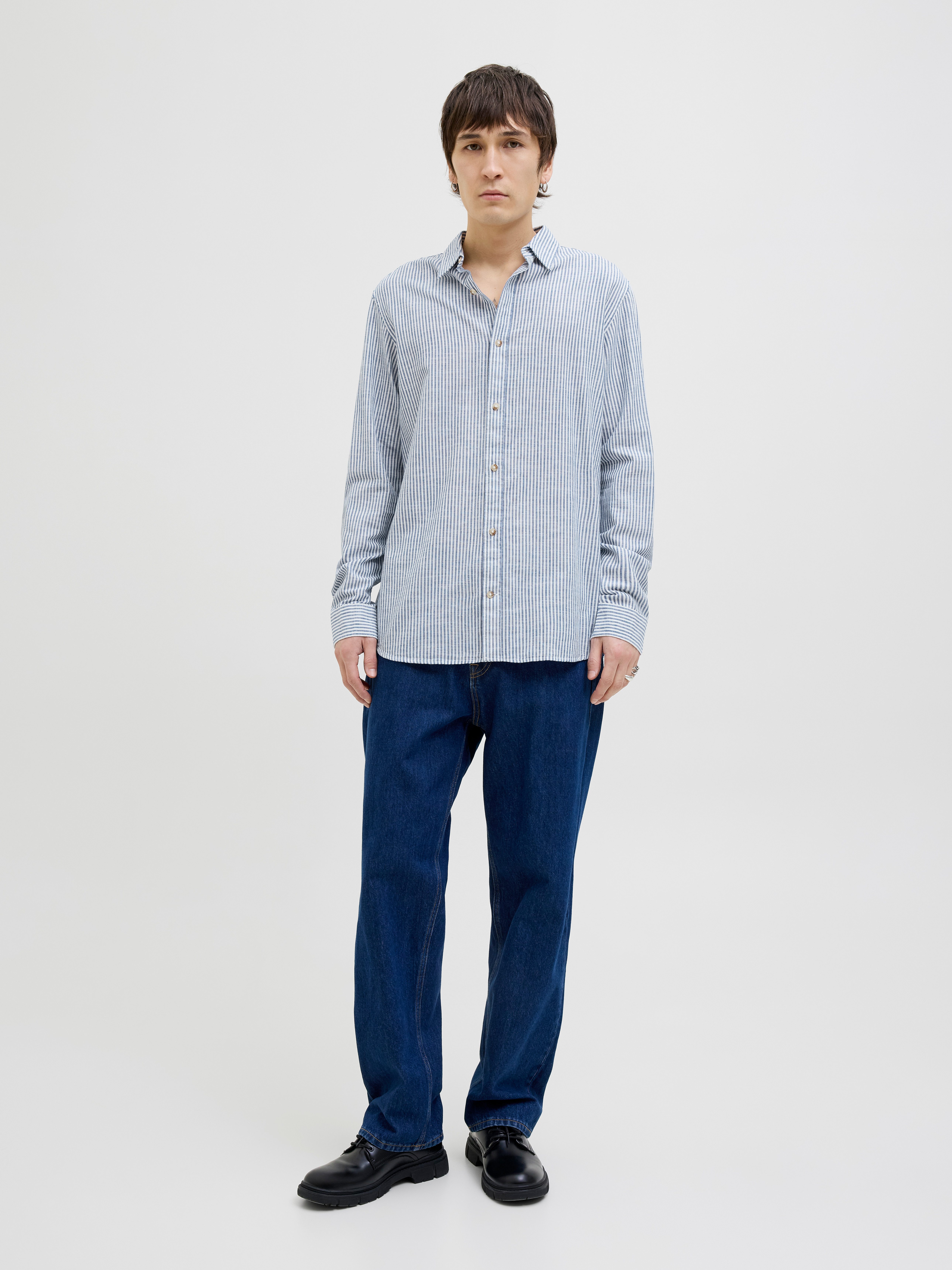 Jack & Jones Overhemd met lange mouwen JJESUMMER SHIRT LS SN