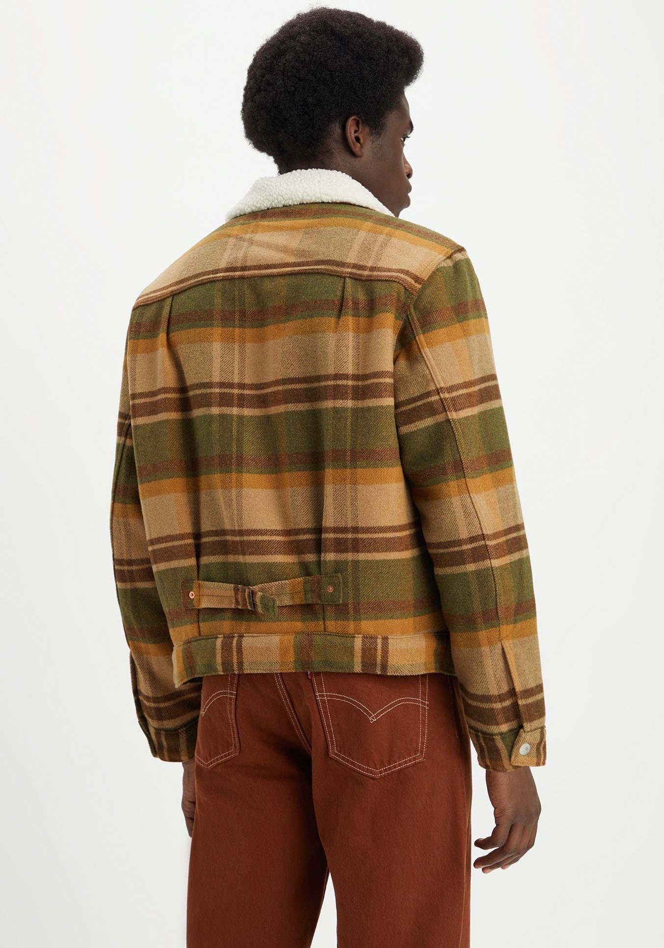 Levi's® Jeansjack SHERPA TRUCKER met warm sherpa-voering