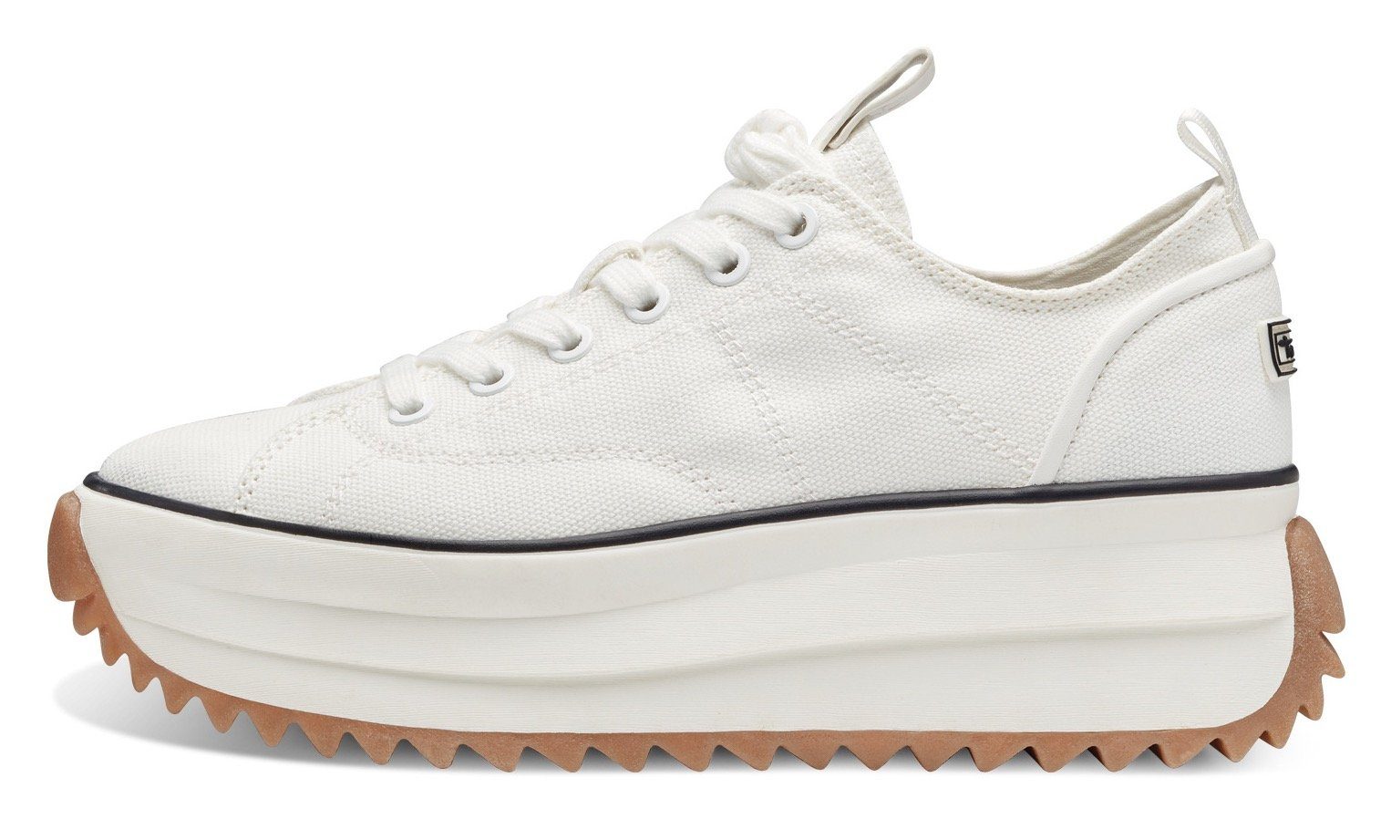 Tamaris Plateausneakers MILENA vrijetijdsschoen, lage schoen, veterschoen met touch-it-uitrusting
