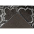 leonique vloerkleed triana 3d-design, woonkamer grijs