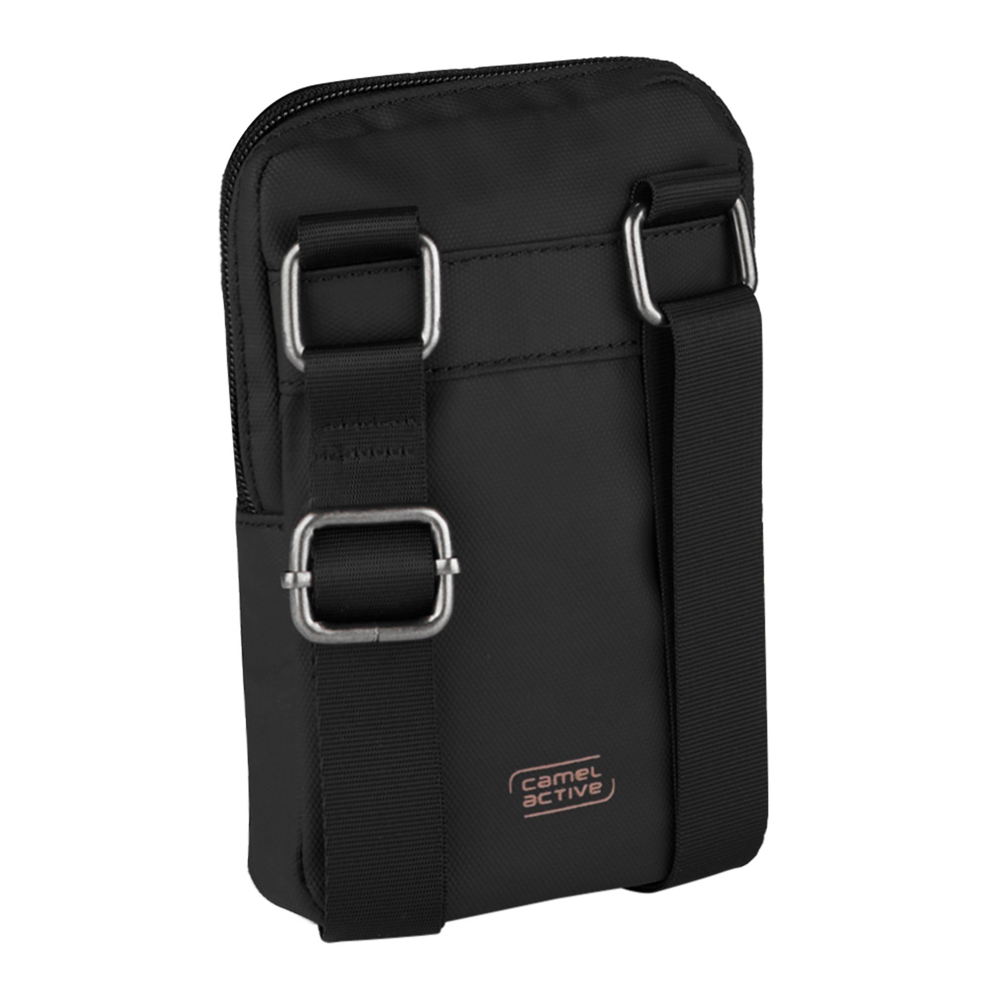 camel active Gsm-tasje Explore waterafstotend gerecycled nylon en reflecterende ritsen