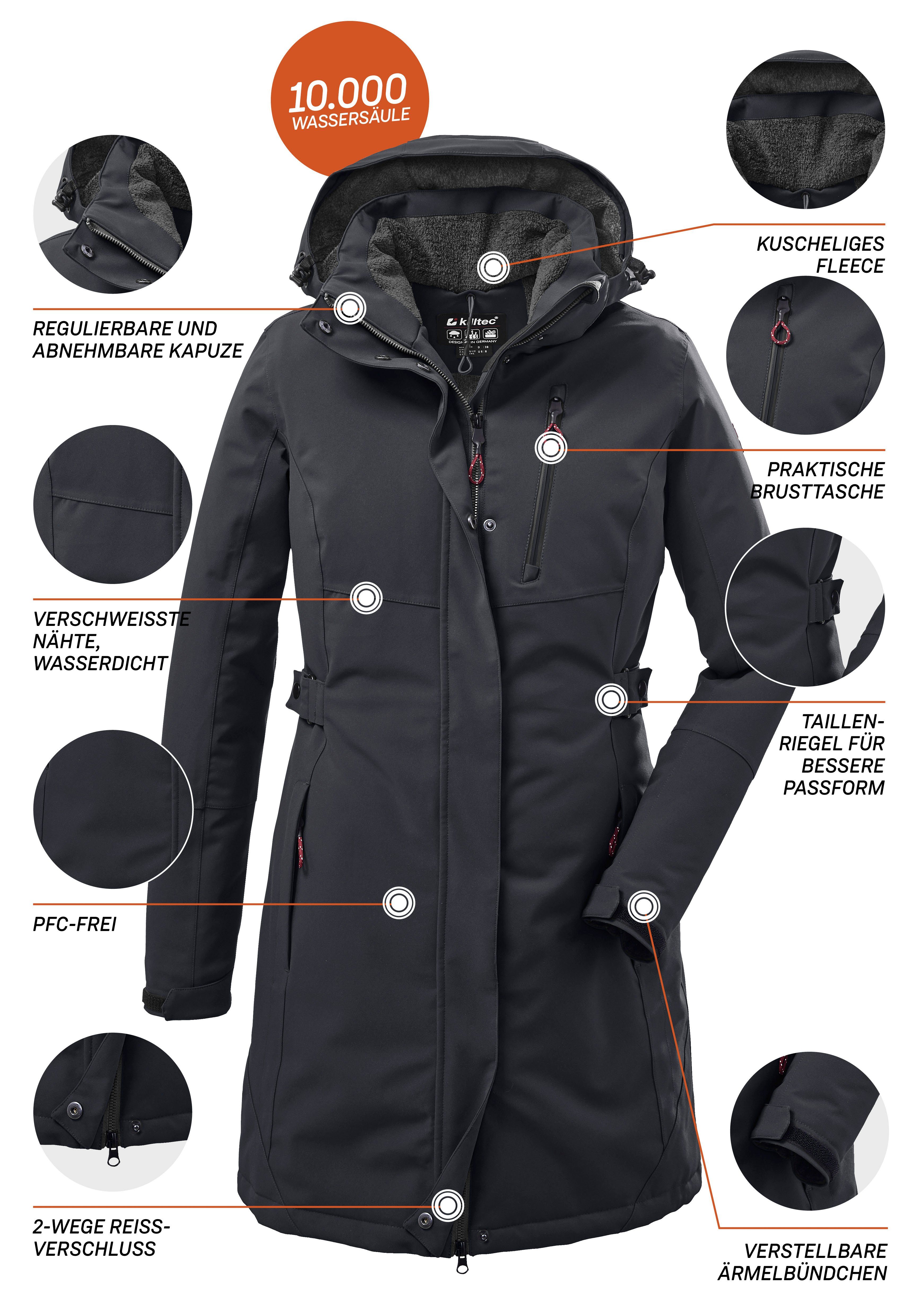 Killtec Parka Waterafstotend & winddicht & ademend