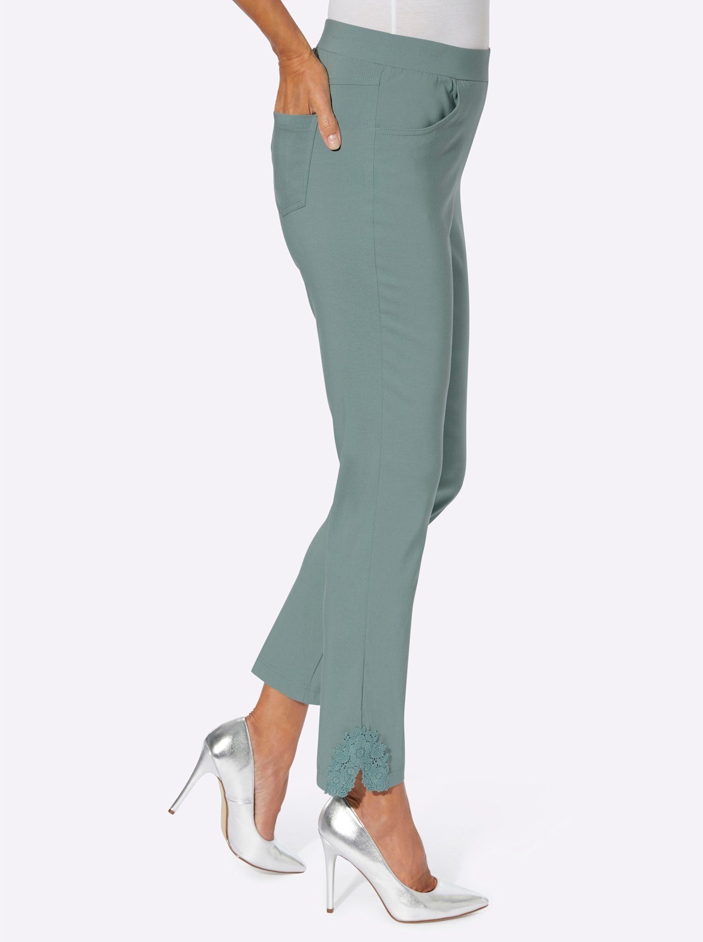 Classic Basics Geweven broek