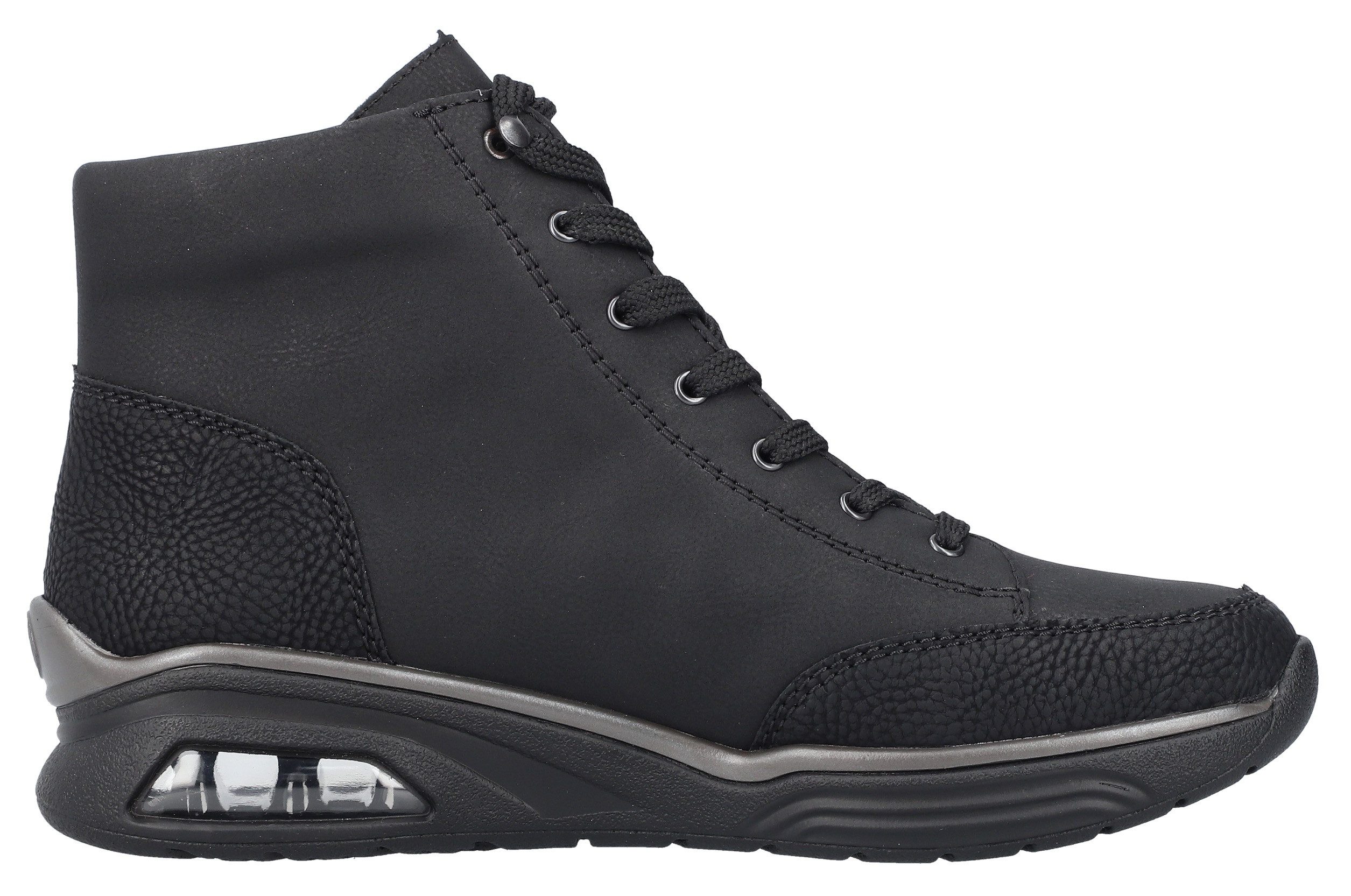 Rieker Sneakers vrijetijdsschoen, lage schoen, veterschoen met riekertex-membraan