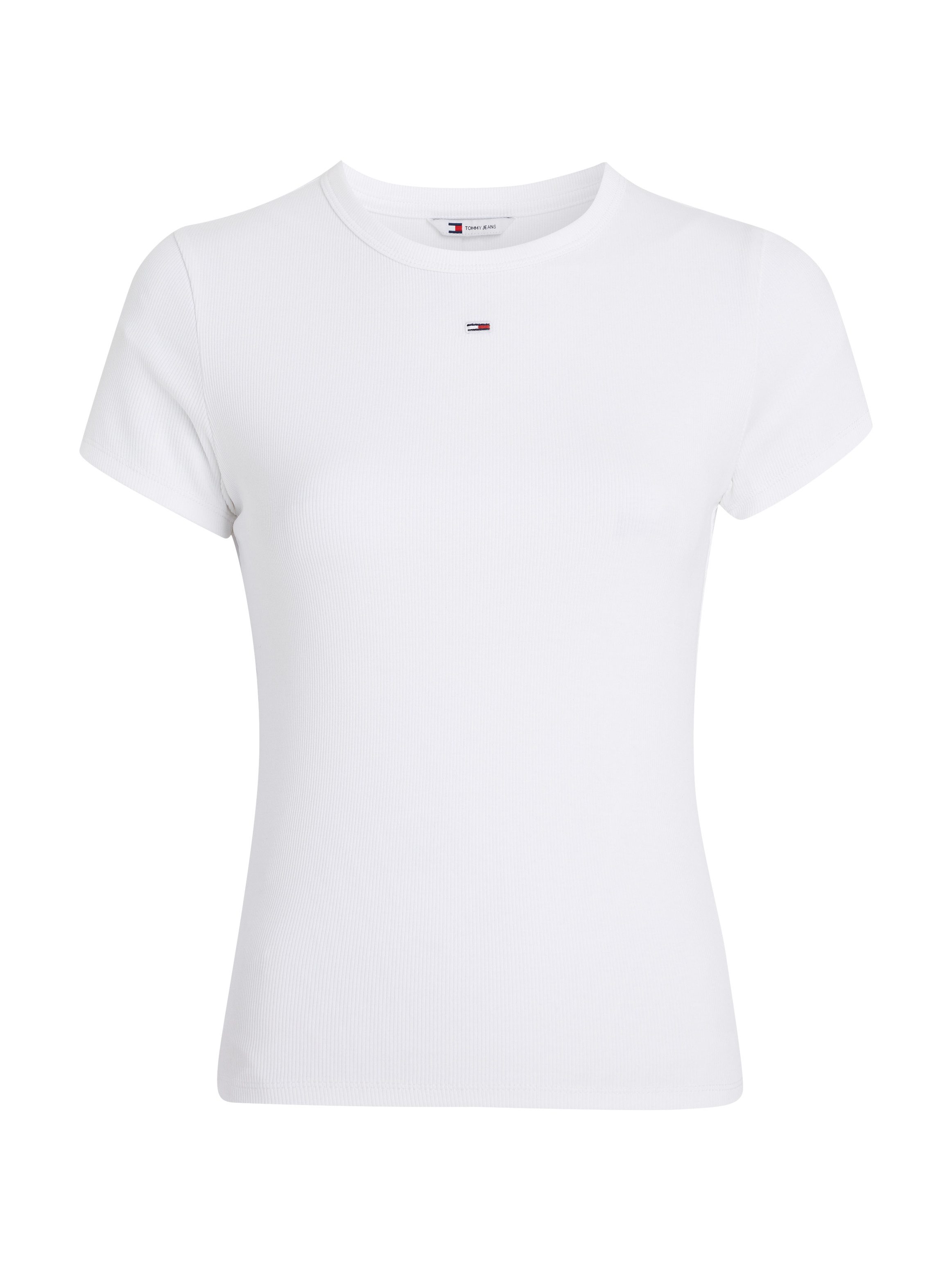 Tommy Jeans Curve T-shirt Slim Essential Rib