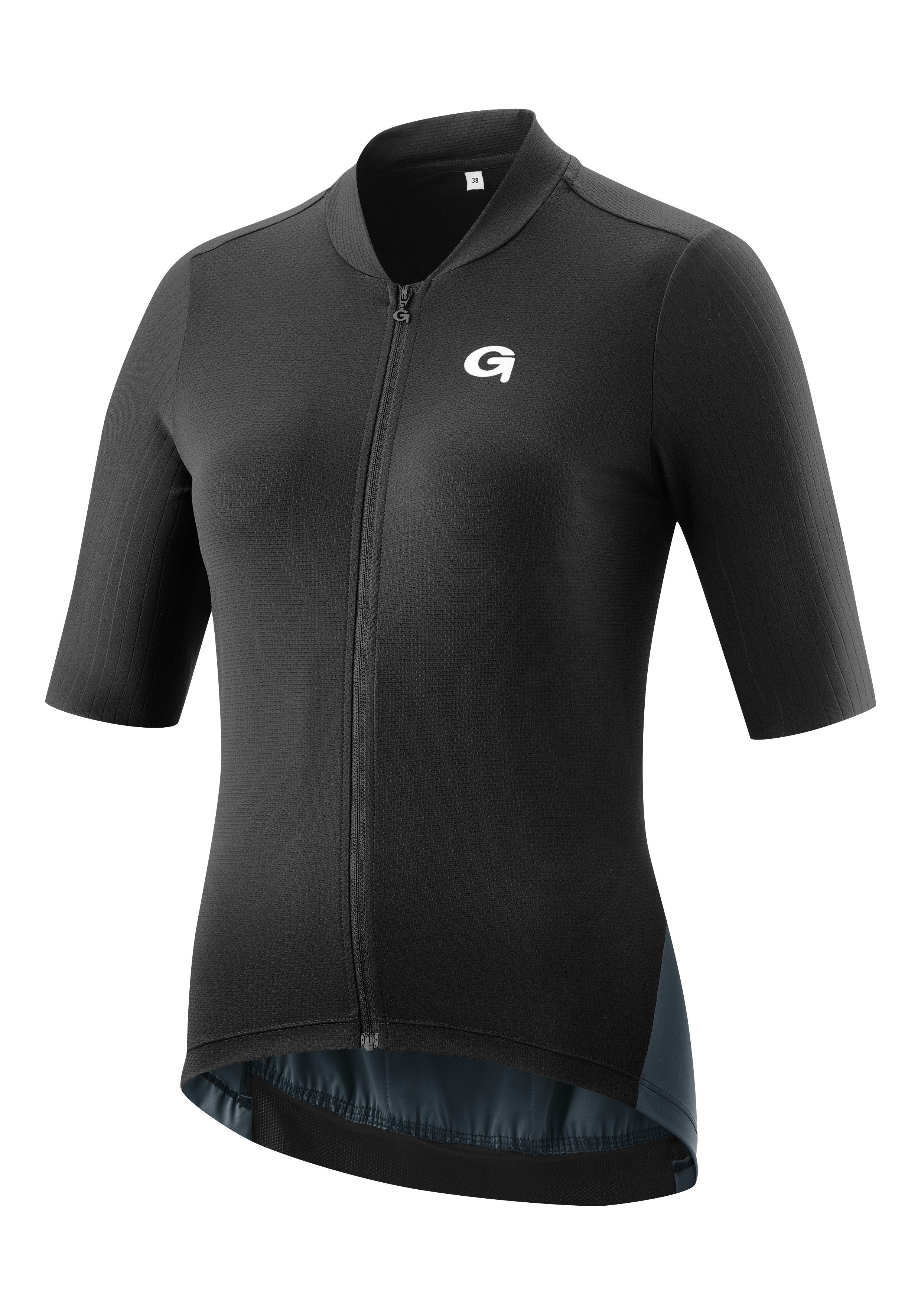 Gonso Fietsshirt SITIVO TRIKOT W Dames fiets shirt met korte mouwen, ademend fietstricot met achterzak