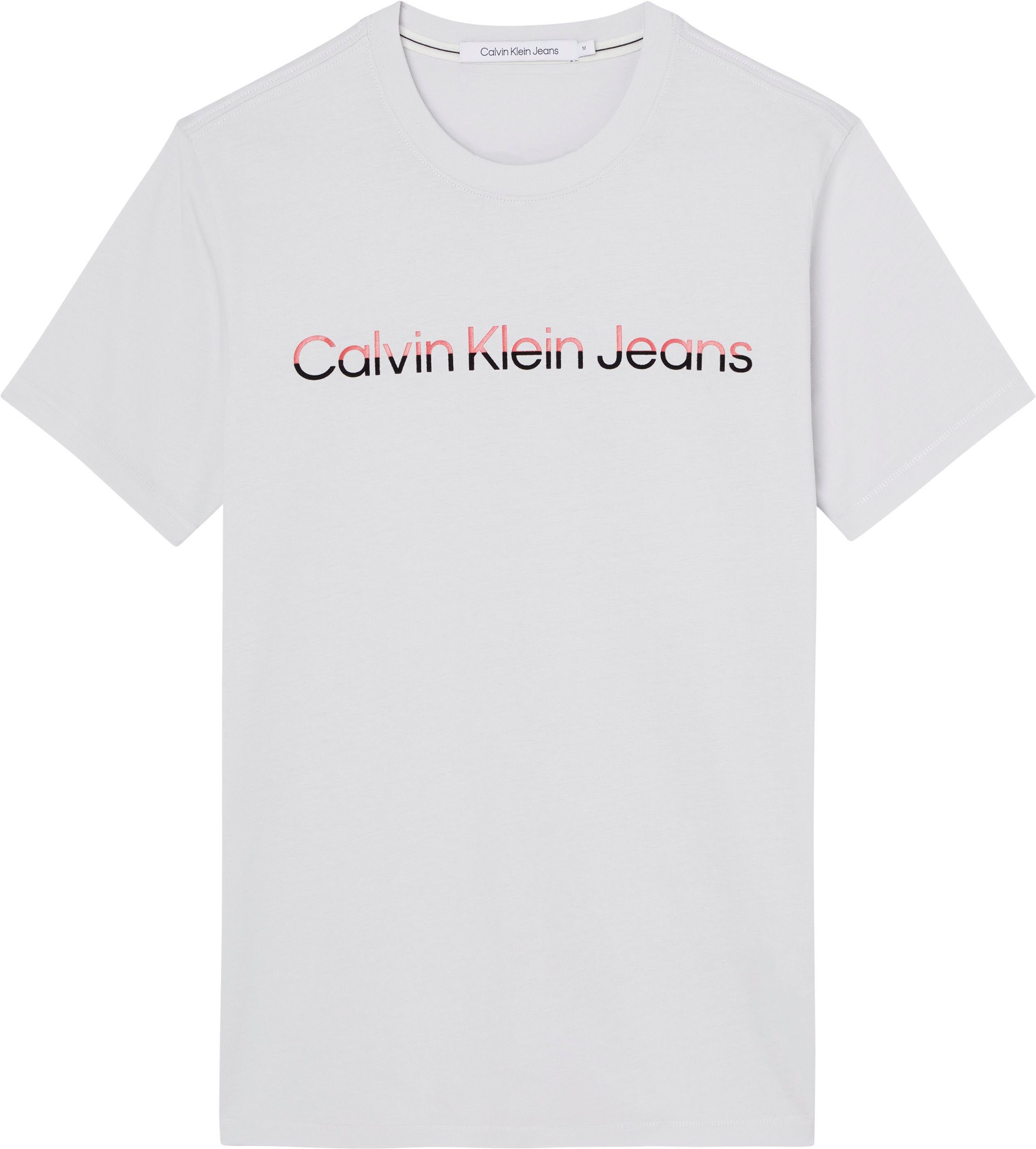 Calvin Klein T-shirt Shirt MIXED INSTITUTIONA met calvin klein logo-opschrift