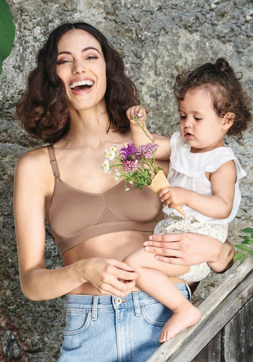 Anita Maternity Voedings-bh Seamless uitneembare cups dubbellaags van microvezel (1-delig)