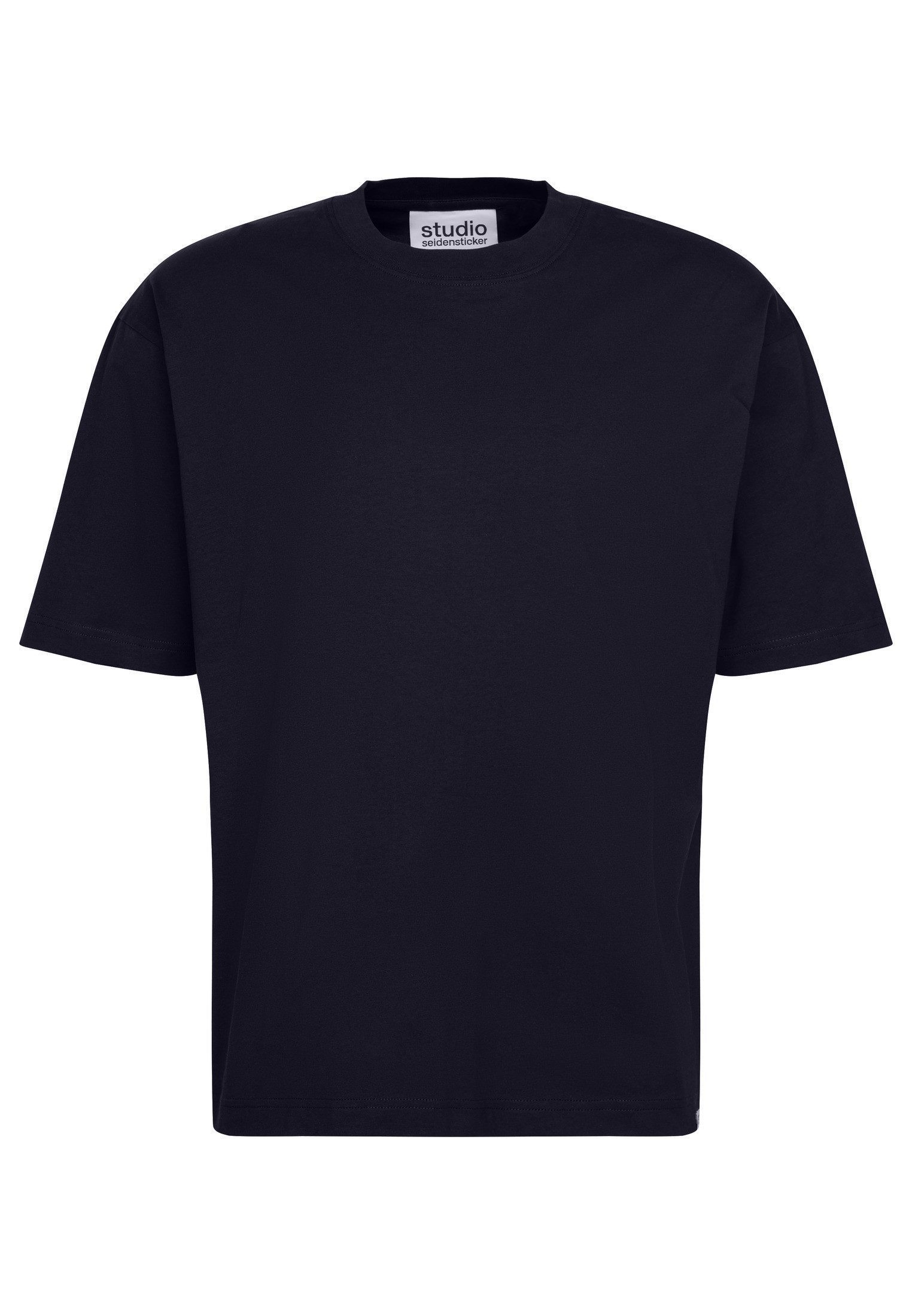 studio seidensticker T-shirt Studio 1/2 ronde hals uni