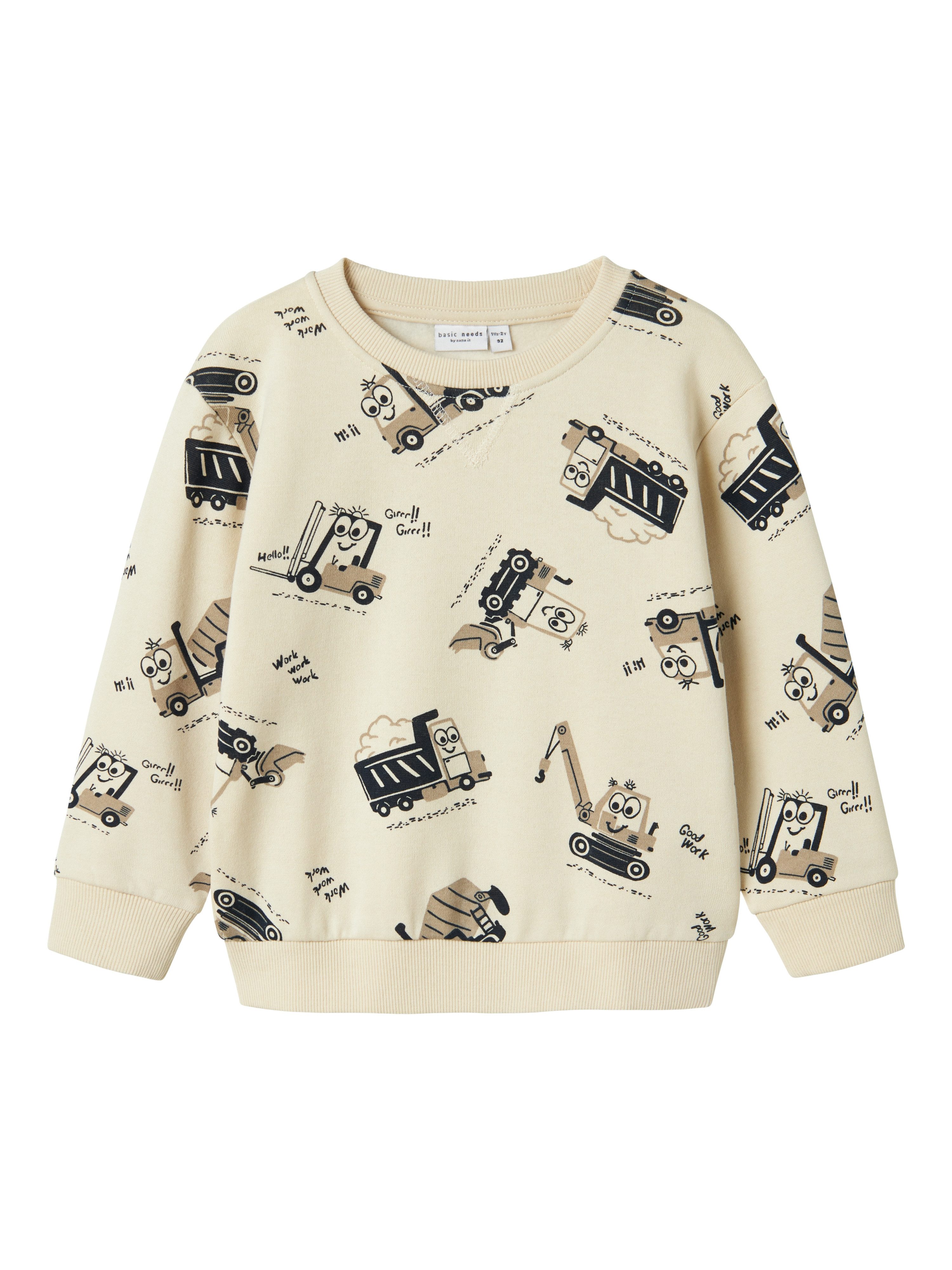 Name It Sweatshirt NMMVIMO LS NREG AOP SWEAT BRU