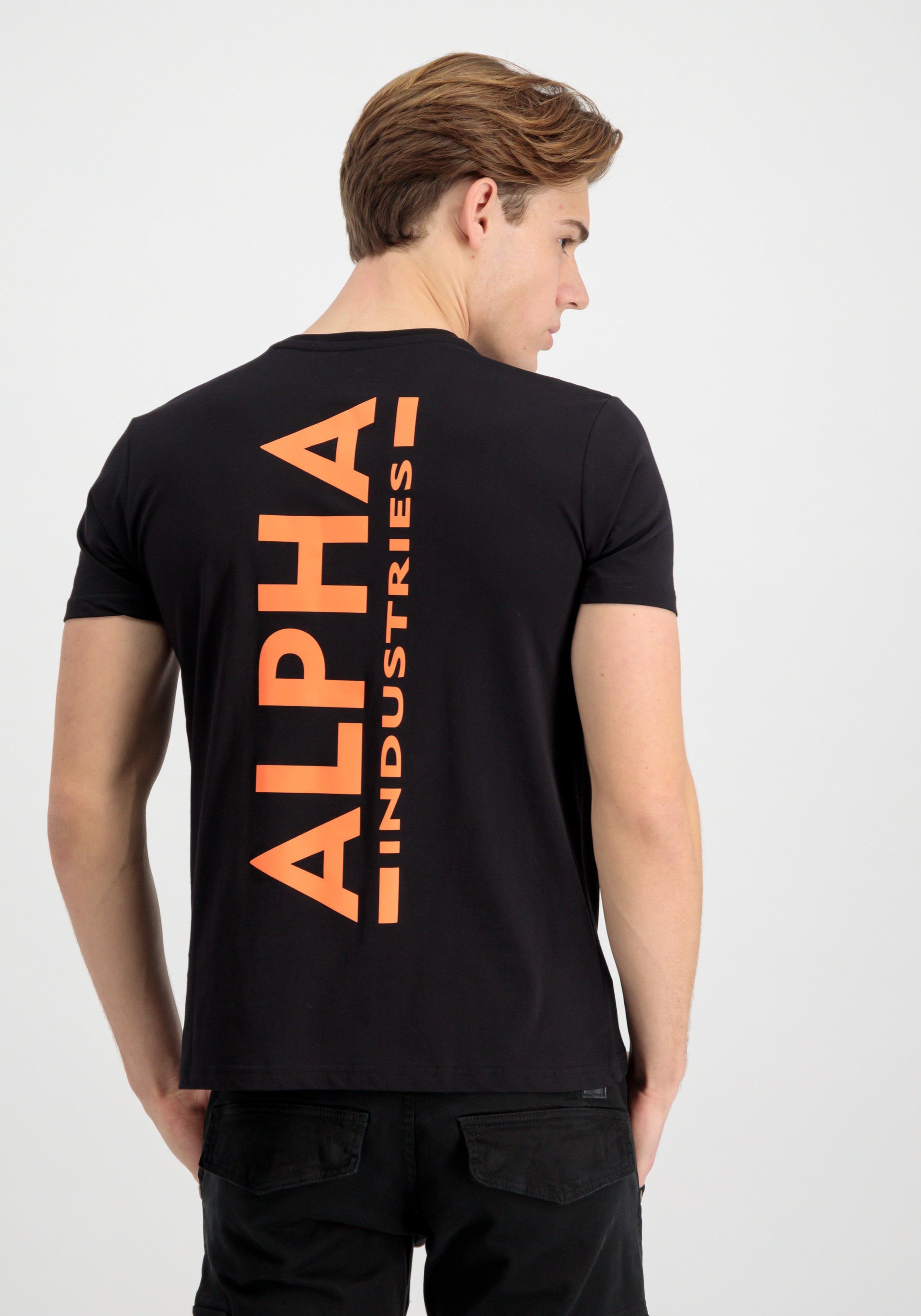 Alpha Industries T-shirt ALPHA INDUSTRIES Men - T-Shirts Backprint T Reflective Print