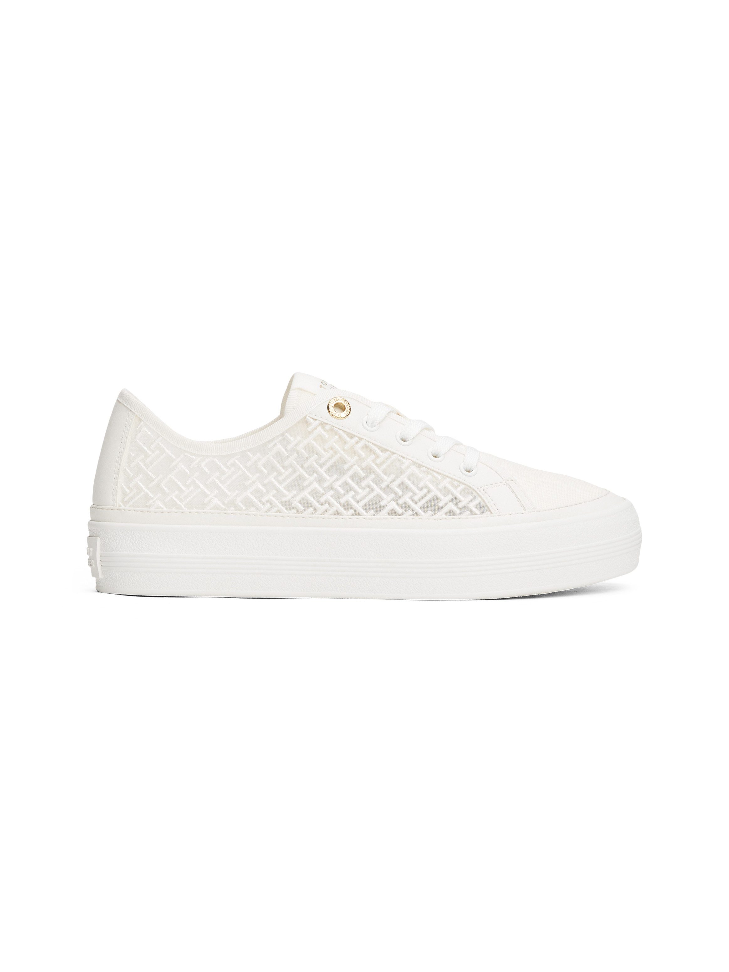 Tommy Hilfiger Plateausneakers VULC EMBROIDERED SNEAKER