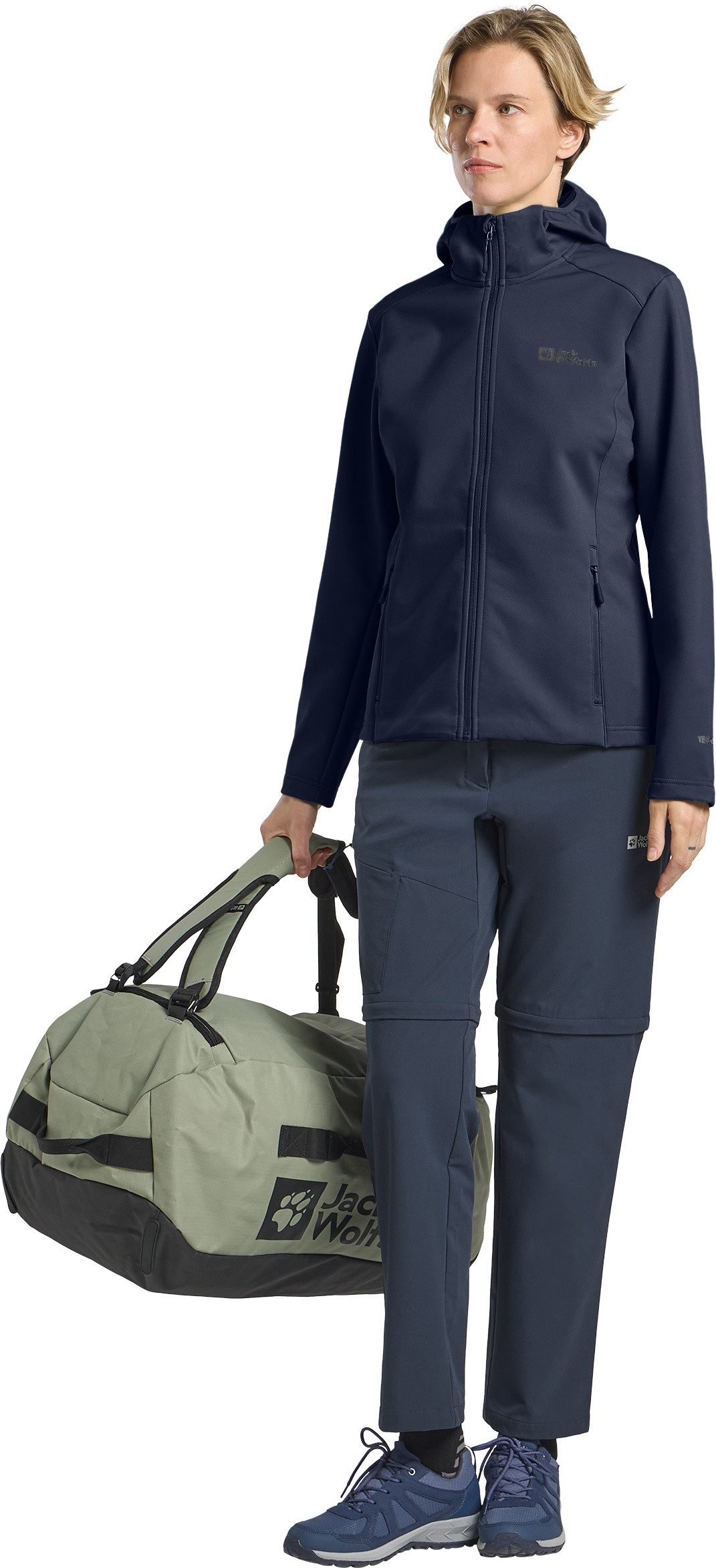 Jack Wolfskin Functioneel jack BORNBERG HOODY W