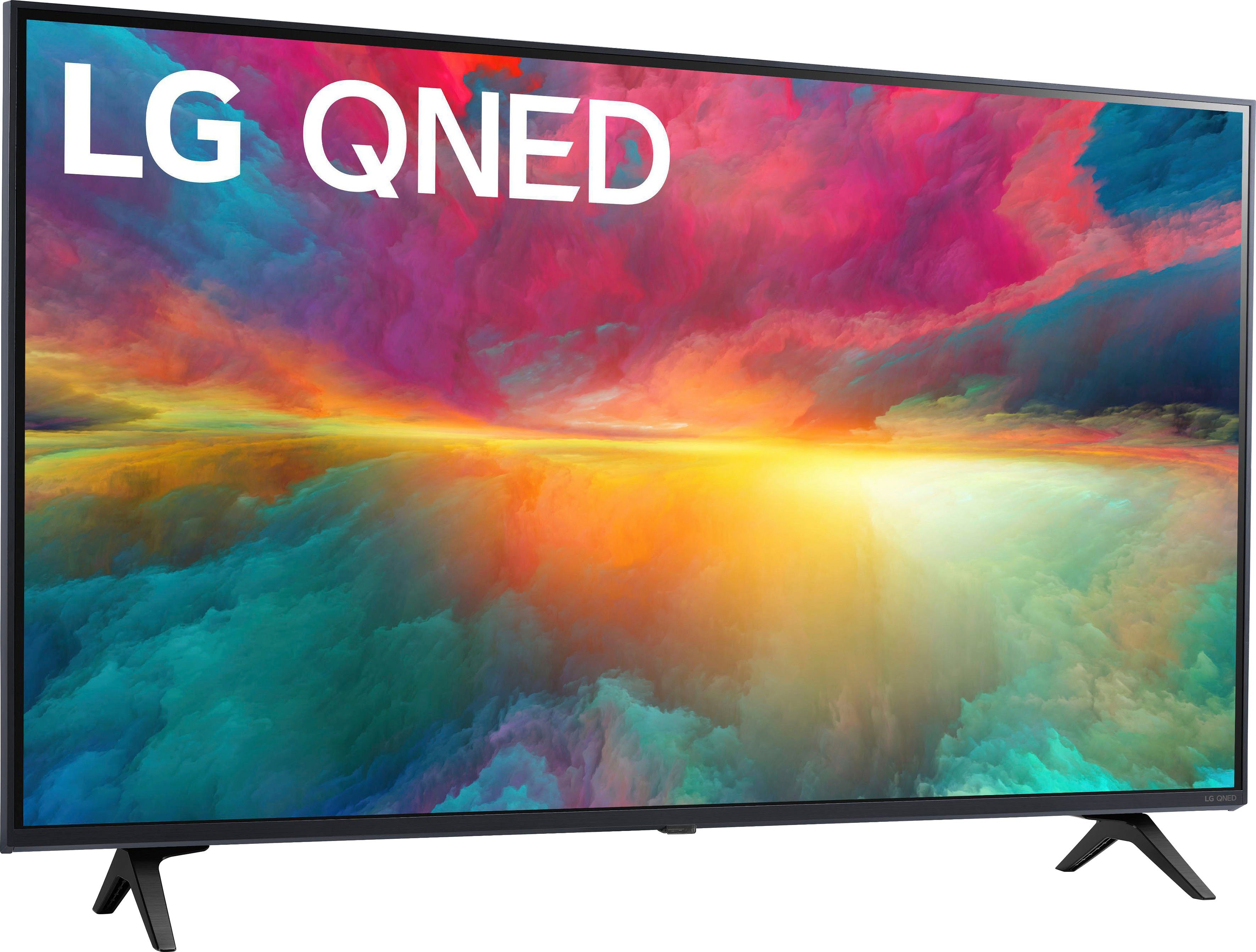 LG QNED-tv 43QNED756RA, 109 cm / 43", 4K Ultra HD, Smart TV, QNED, α5 Gen6 4K AI-Processor, HDR10, HDMI 2.0, Single Triple Tuner