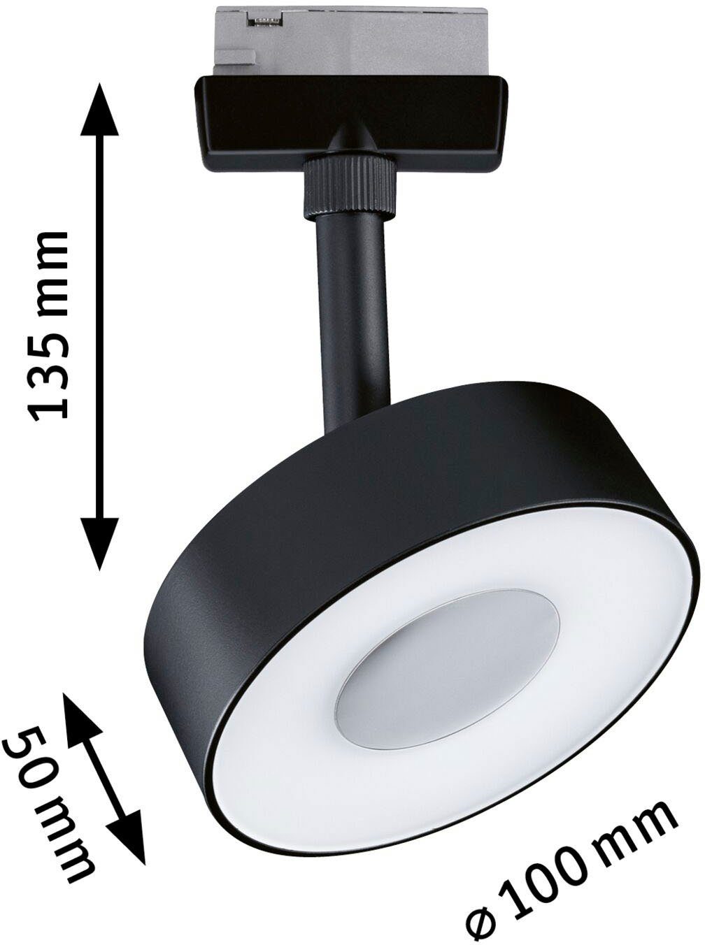 Paulmann Railsysteem-lampen URail Spot Circle 1x5W 3000K 230V (1-delig)
