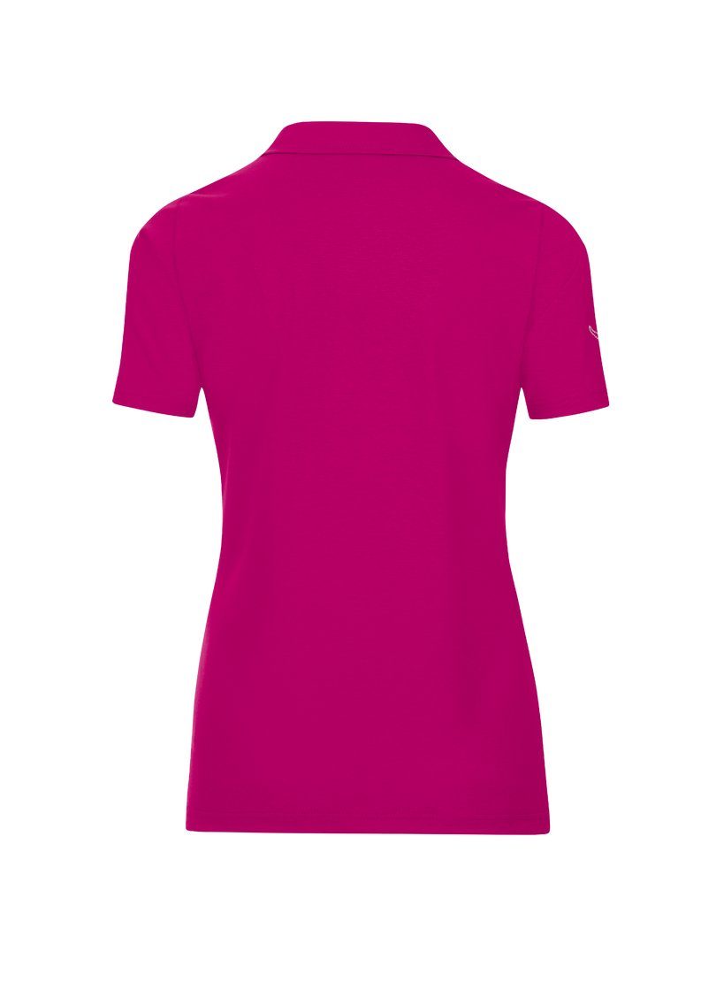 Trigema Poloshirt TRIGEMA poloshirt van katoen met kristallen (1-delig)