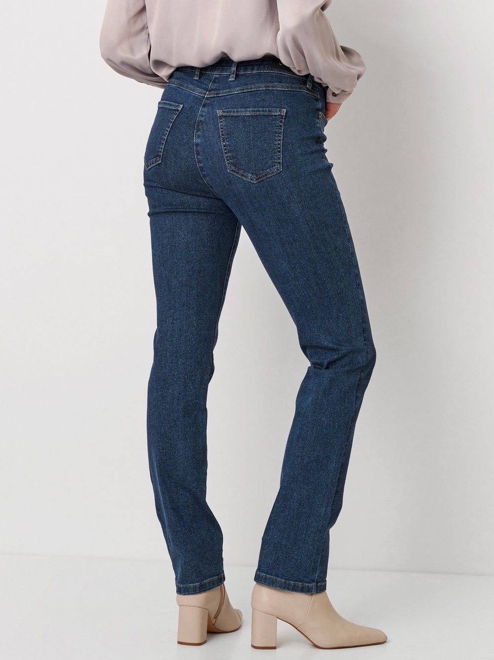 TONI Slim fit jeans BE Loved met sparkling denim