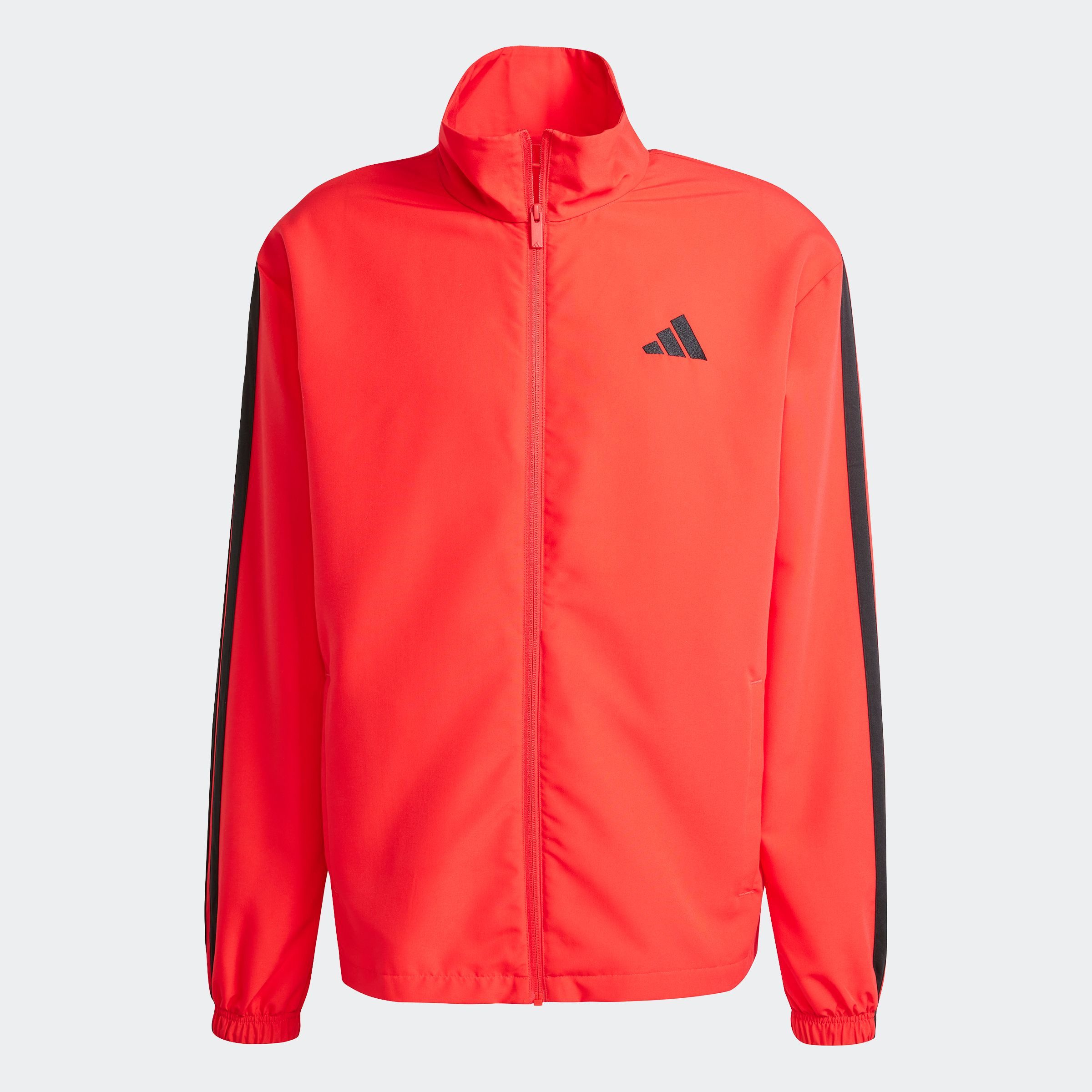 adidas Sportswear Trainingspak M 3S WV TT TS drie-strepen geweven trainingspak (2-delig)