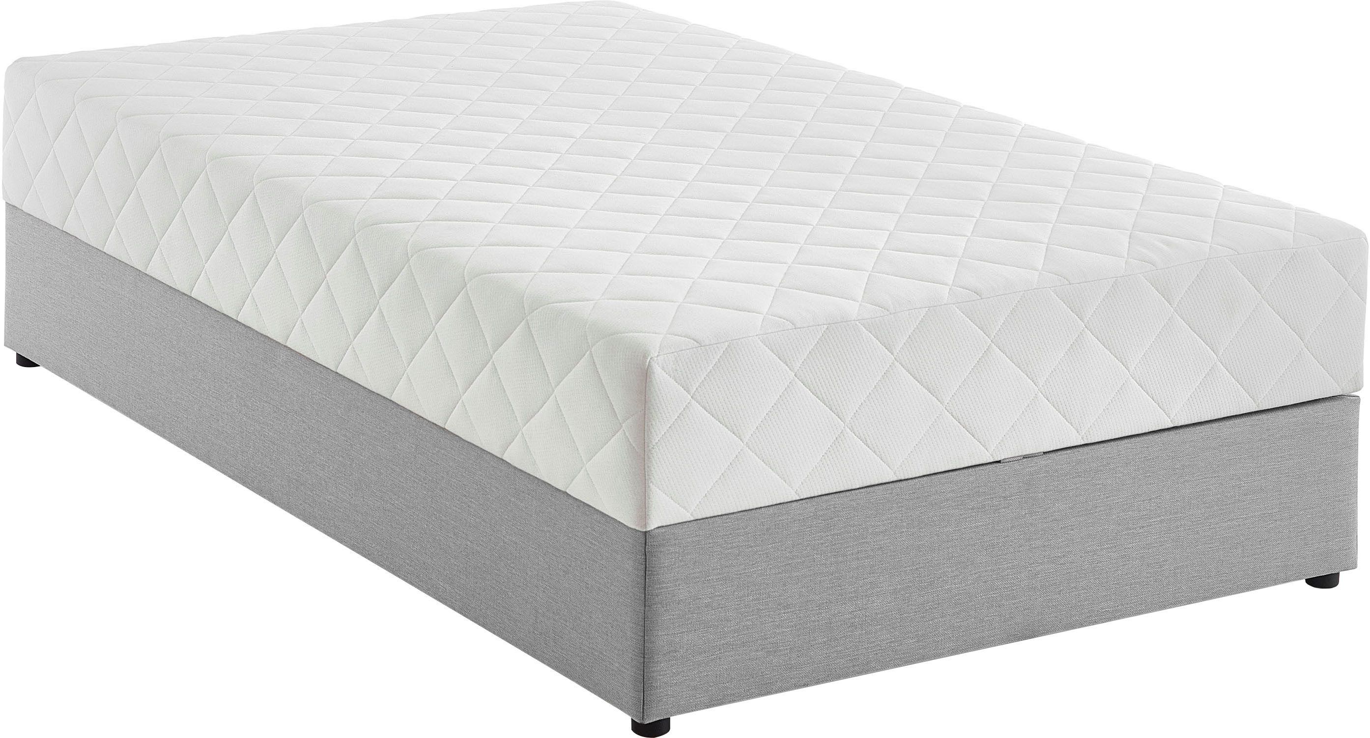 ATLANTIC home collection Boxspring BELINA met pocketveringmatras en ruime bedlade