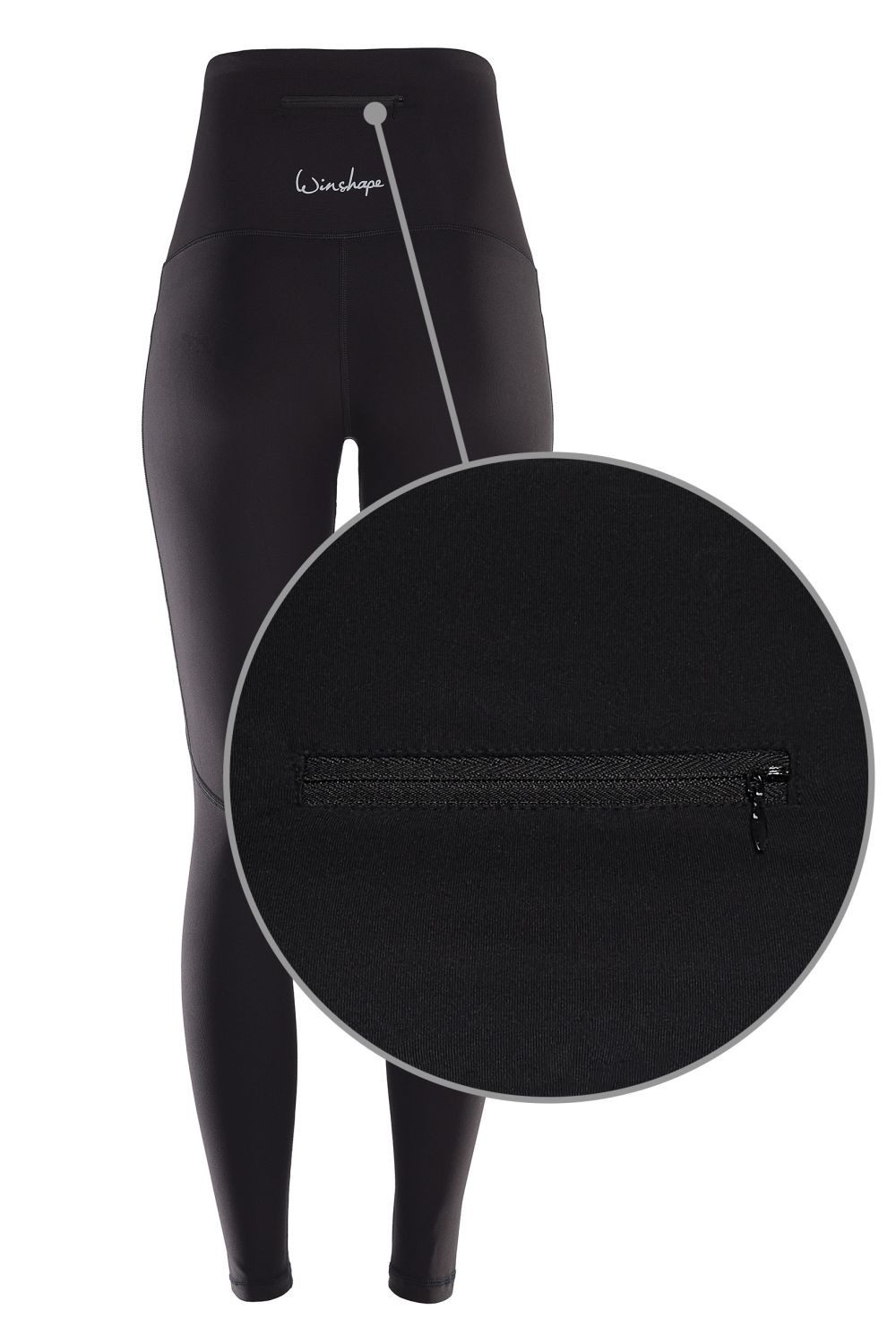 Winshape Legging Functional Comfort HWL115C Highwaist met praktische zakken