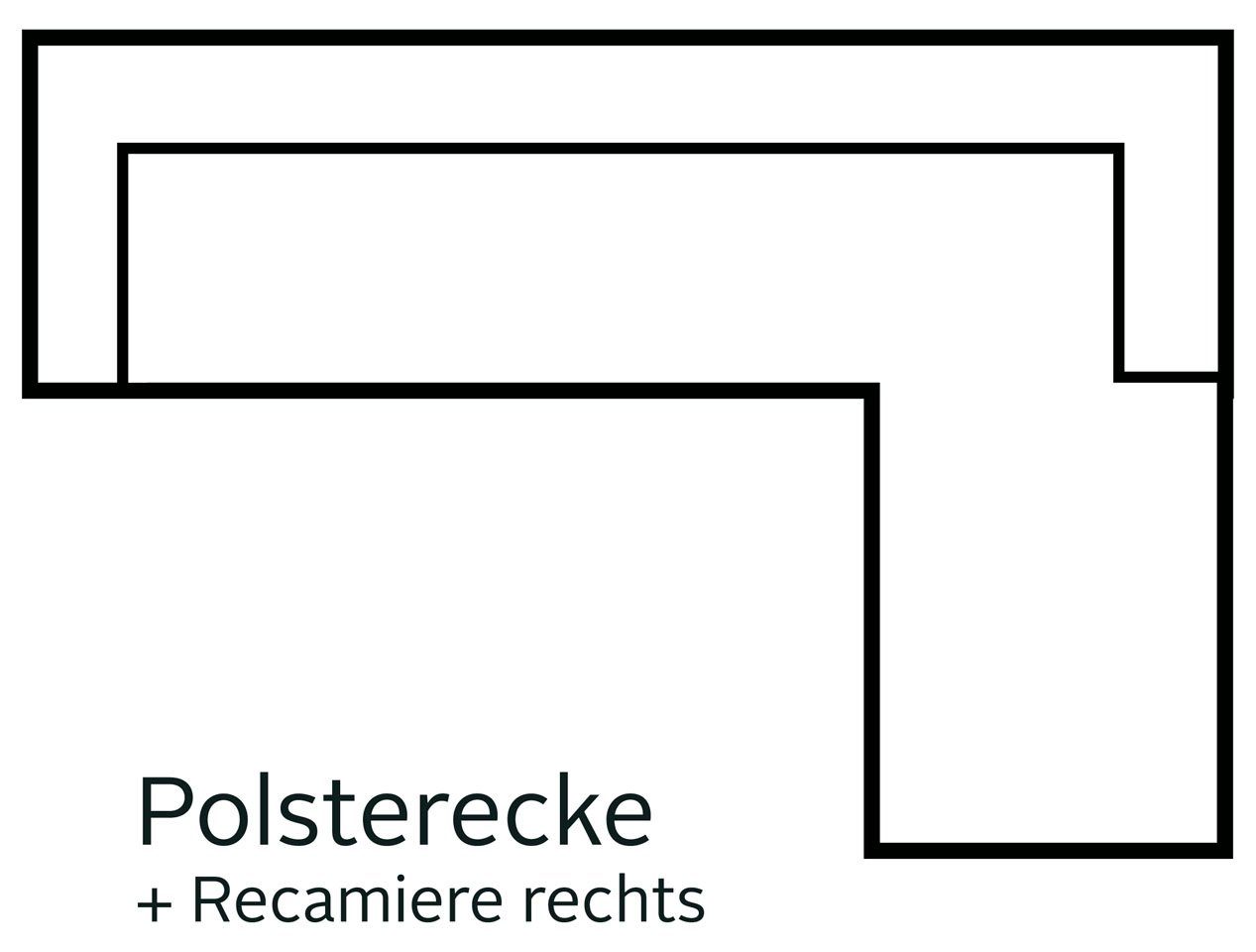 Home affaire Hoekbank TRIPLO optionele slaapbank met bedlade, afmetingen B/D/H: 234/164/89 cm
