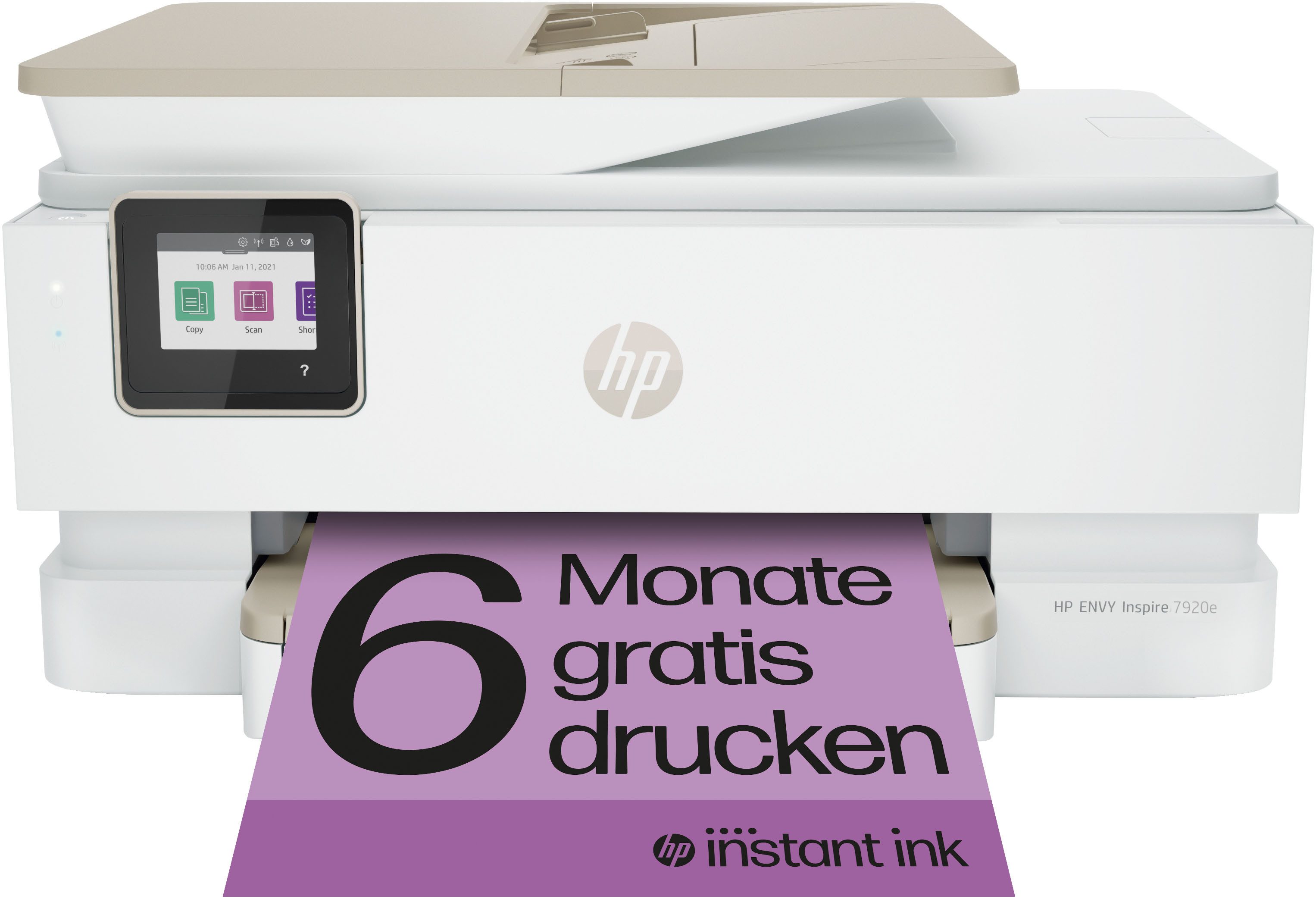 HP All-in-oneprinter ENVY Inspire 7920e inclusief 6 maanden gratis printen met hp instant...