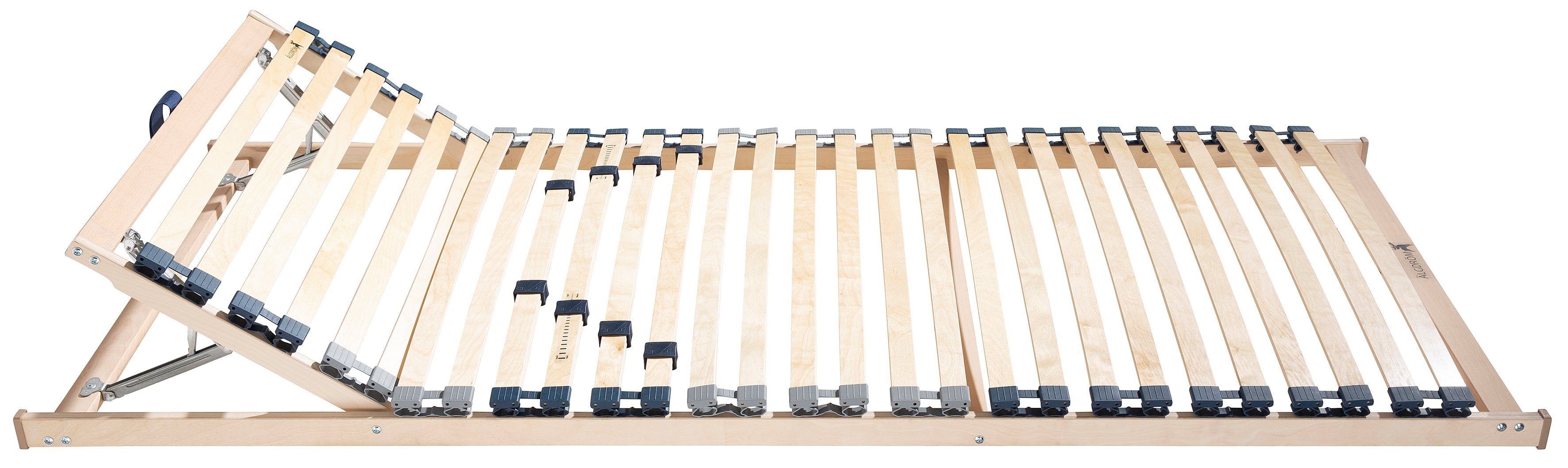 Älgdröm Lattenbodem Randsfjord, 90x200, 140x200 cm en andere maten Lattenbodem voor alle matrassen, duurzaam, ergonomisch, 7-zone (1 stuk)