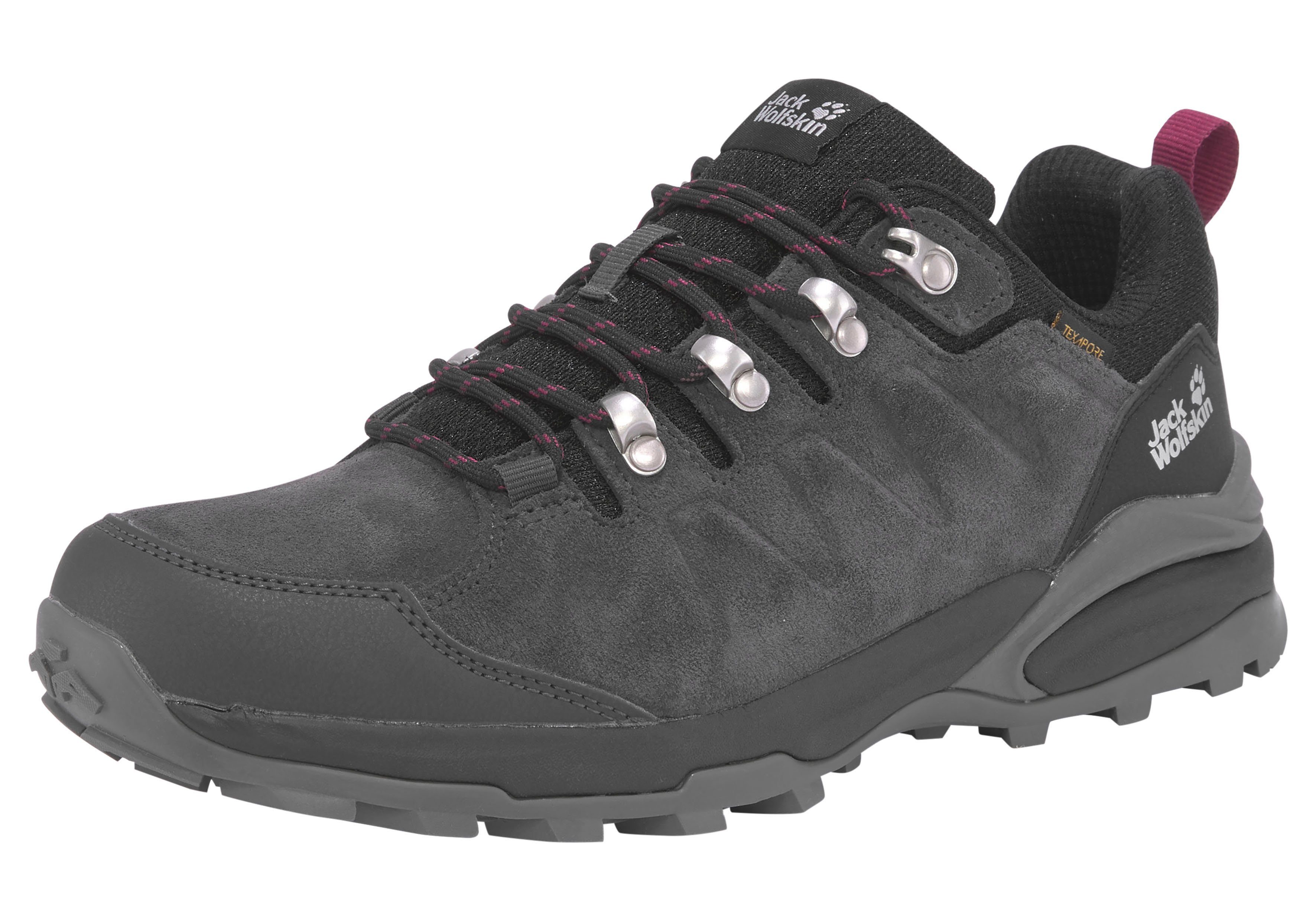 Jack Wolfskin Wandelschoenen REFUGIO TEXAPORE LOW W wandelschoenen maat 39 EU zwart