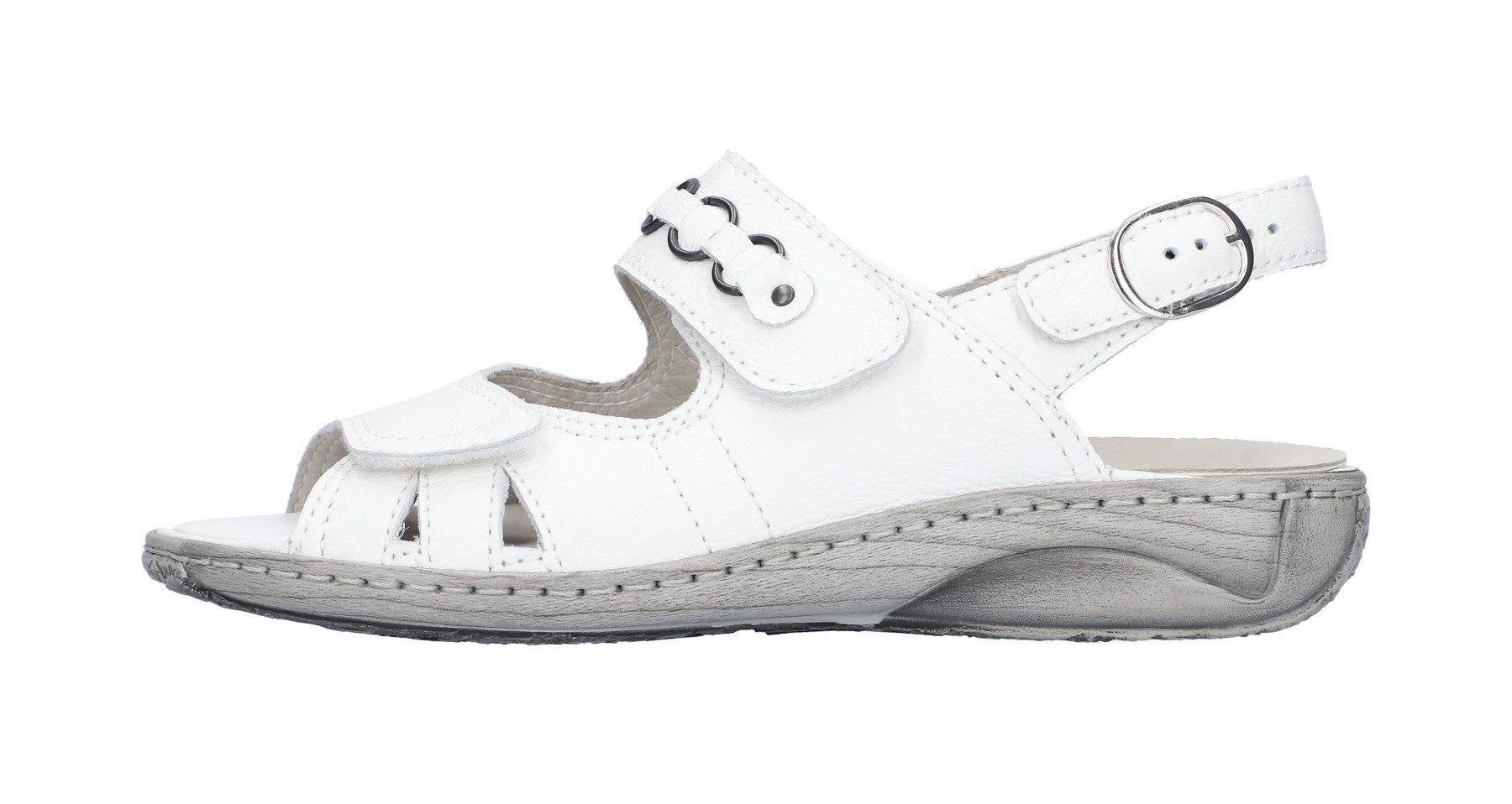 Waldläufer Sandalen Garda , klittenbandschoen, sandaal, zomerschoen in comfortbreedte g (= breed)