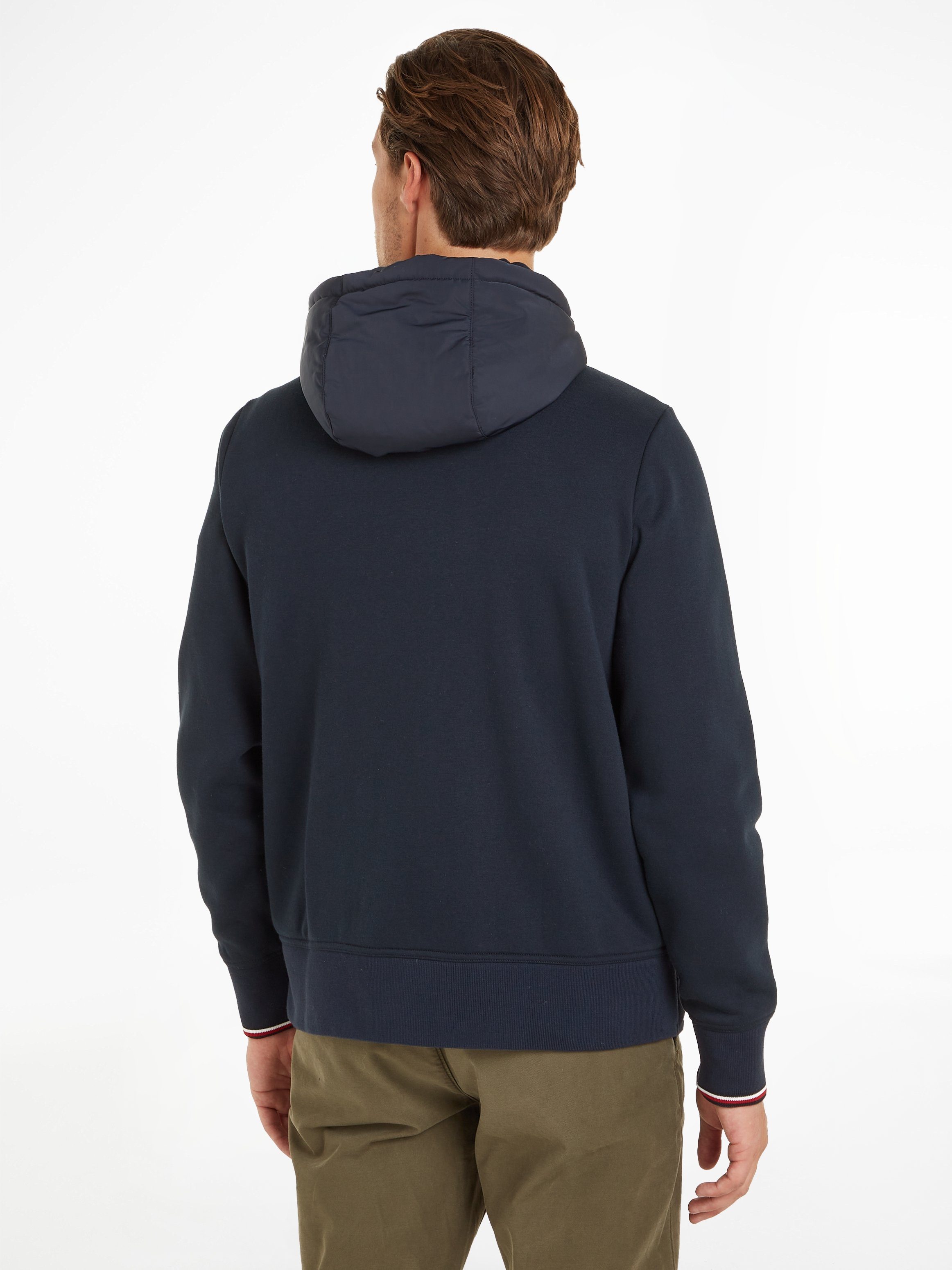 Tommy Hilfiger Hoodie MIX MEDIA HOODED ZIP THRU